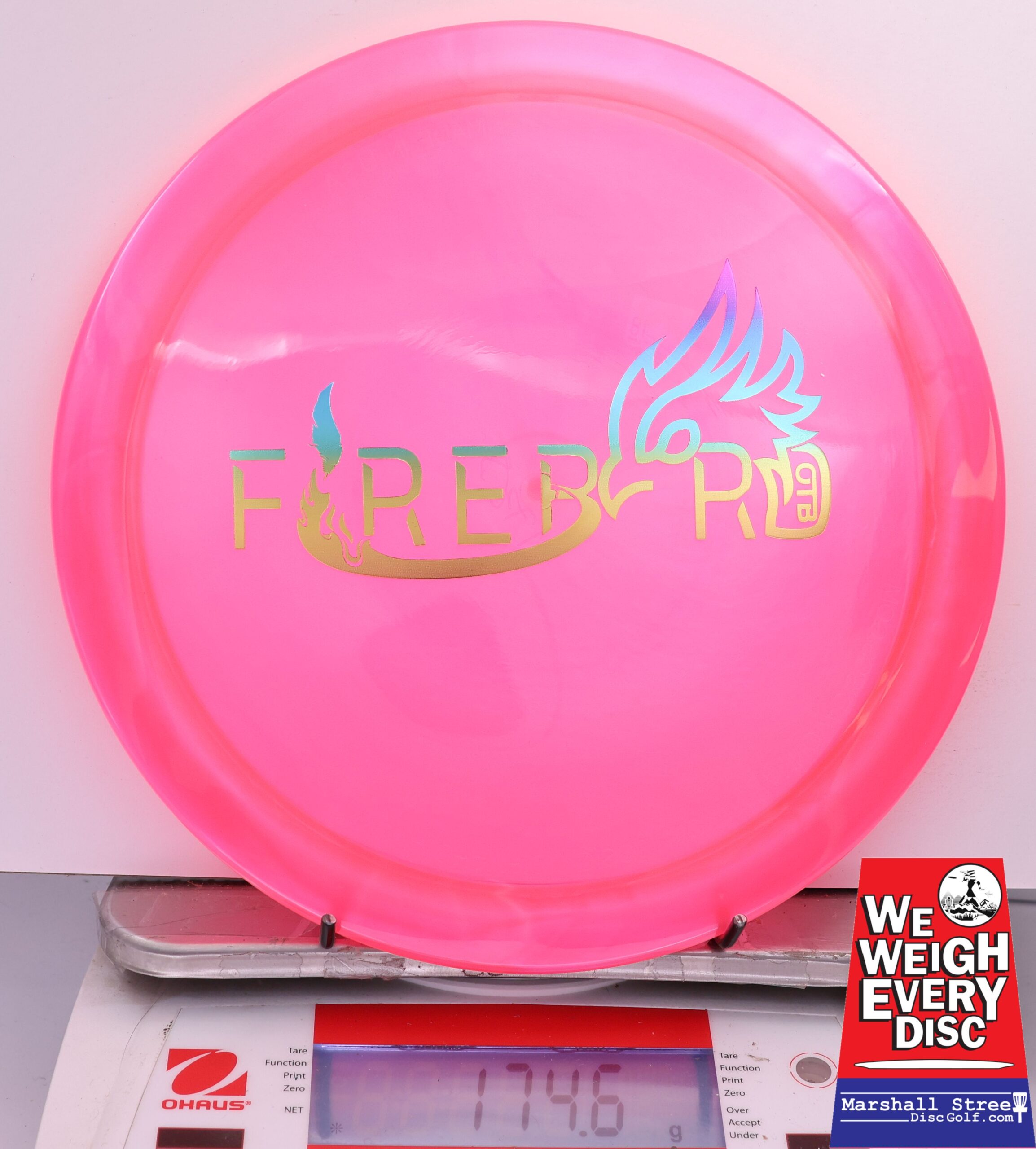 465886 Flat Top Champion Firebird, Stiff - #18 Pink, 175