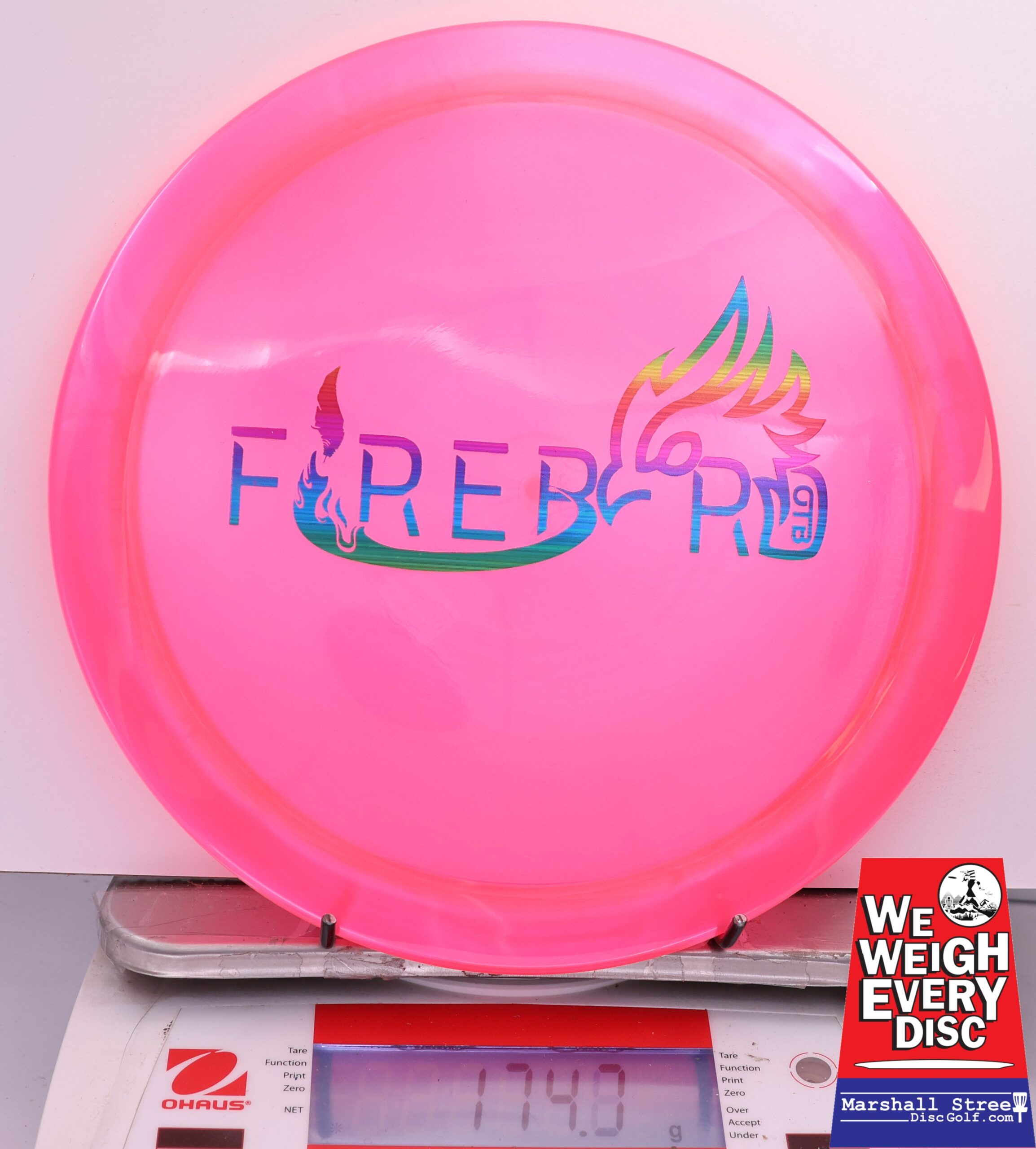 465887 Flat Top Champion Firebird, Stiff - #19 Pink, 175