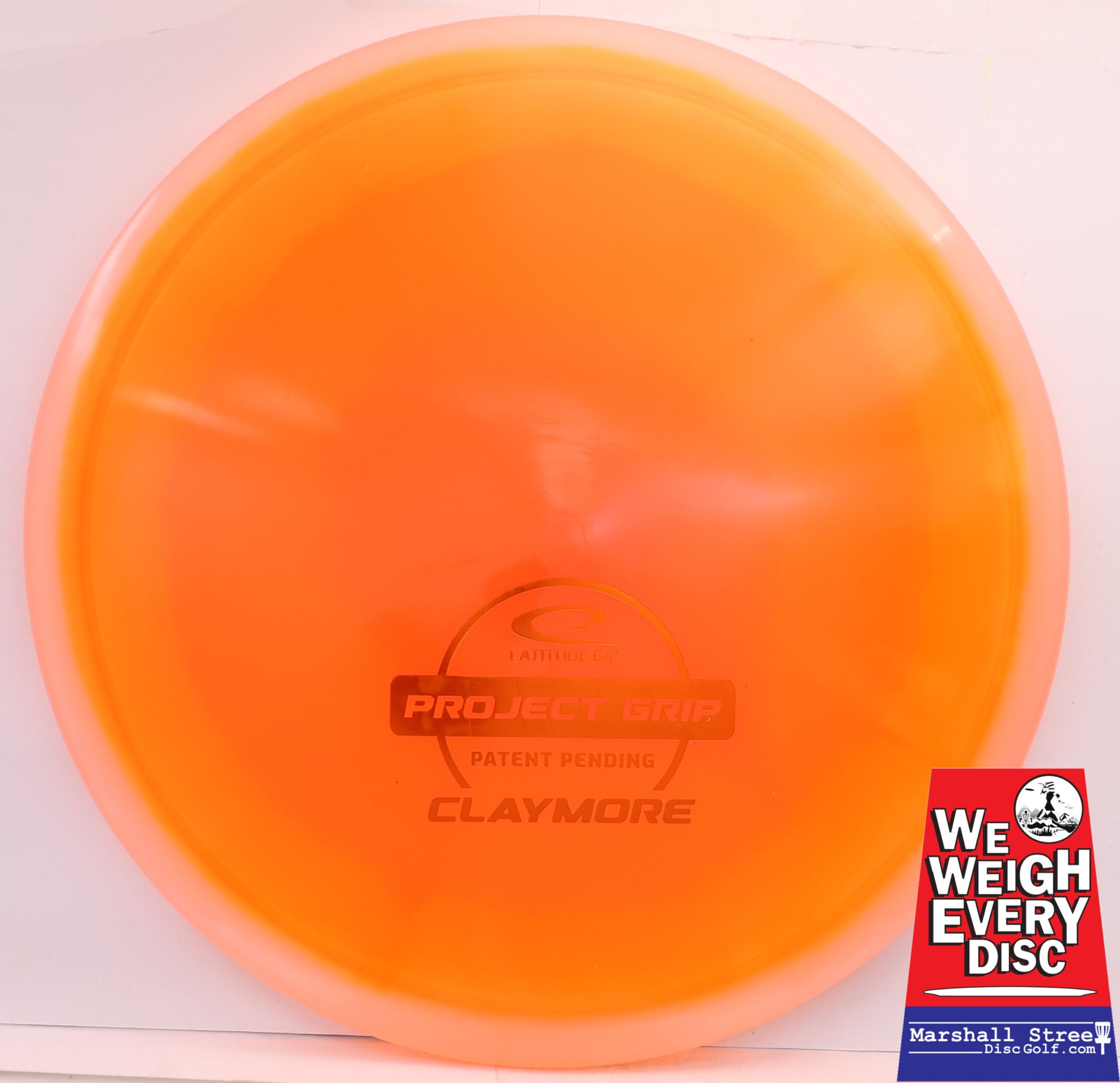 Project Grip Claymore • Marshall Street Disc Golf