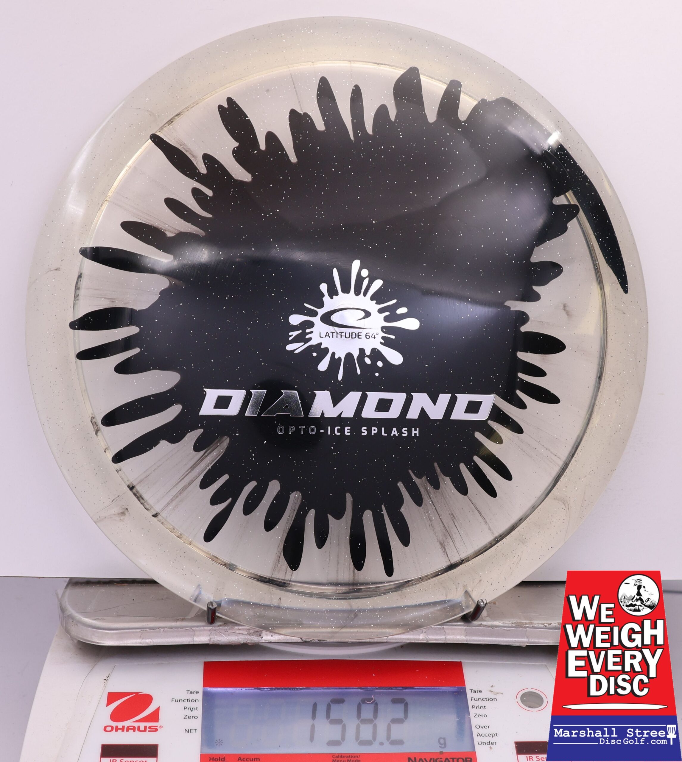 466655 Opto Ice Sparkle Splash Diamond - #25 Black, 158