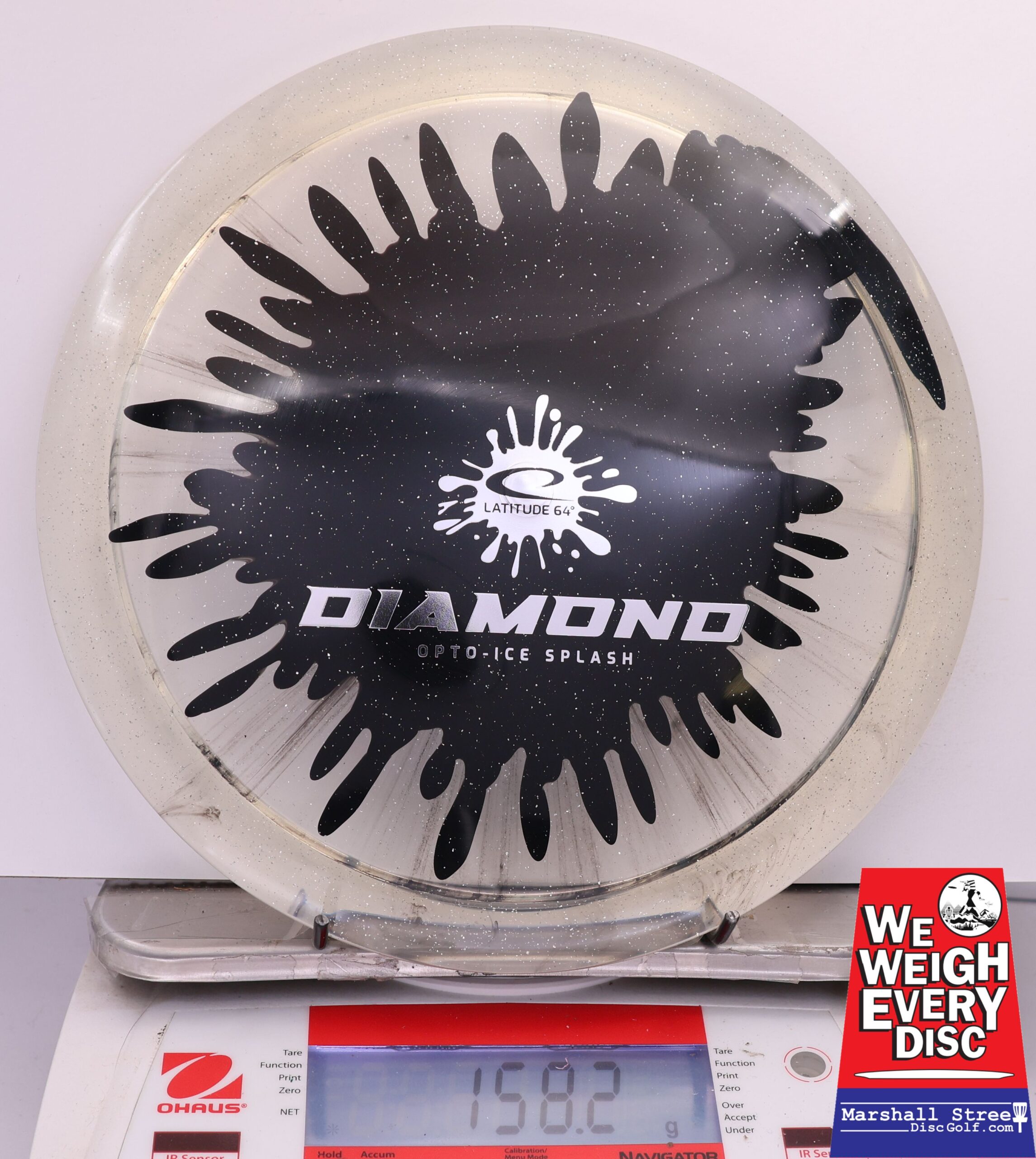 466690 Opto Ice Sparkle Splash Diamond - #28 Black, 158