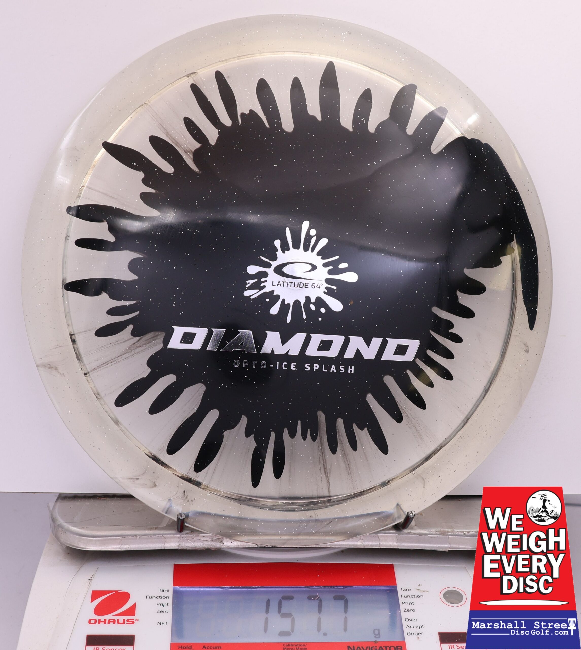 466692 Opto Ice Sparkle Splash Diamond - #30 Black, 158