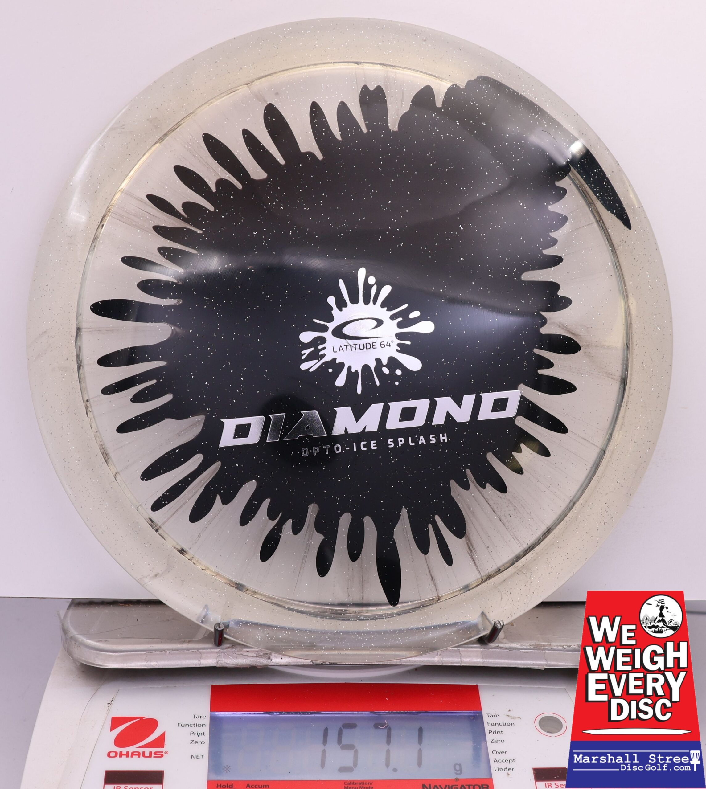 466726 Opto Ice Sparkle Splash Diamond - #32 Black, 157