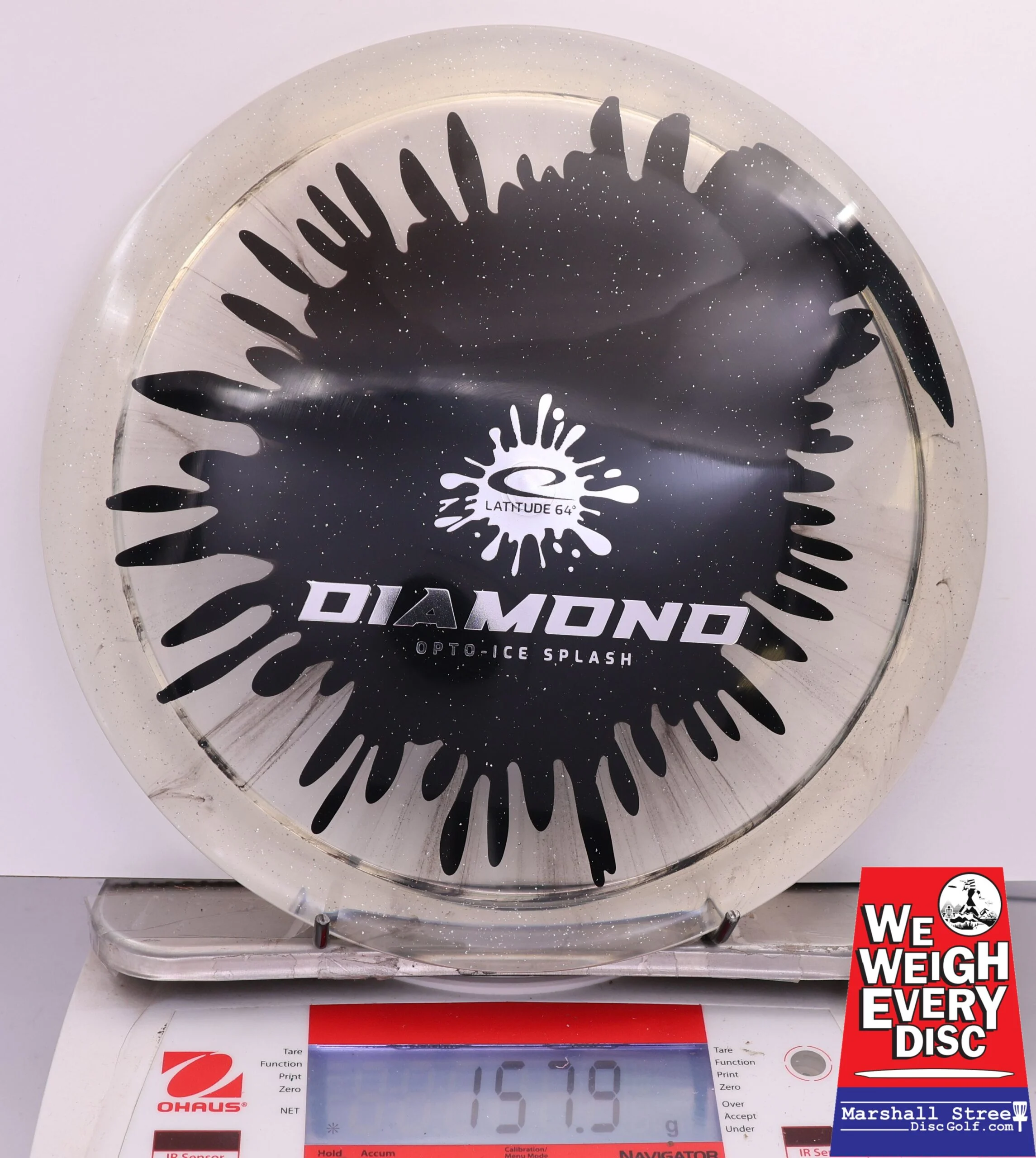 466727 Opto Ice Sparkle Splash Diamond - #33 Black, 158