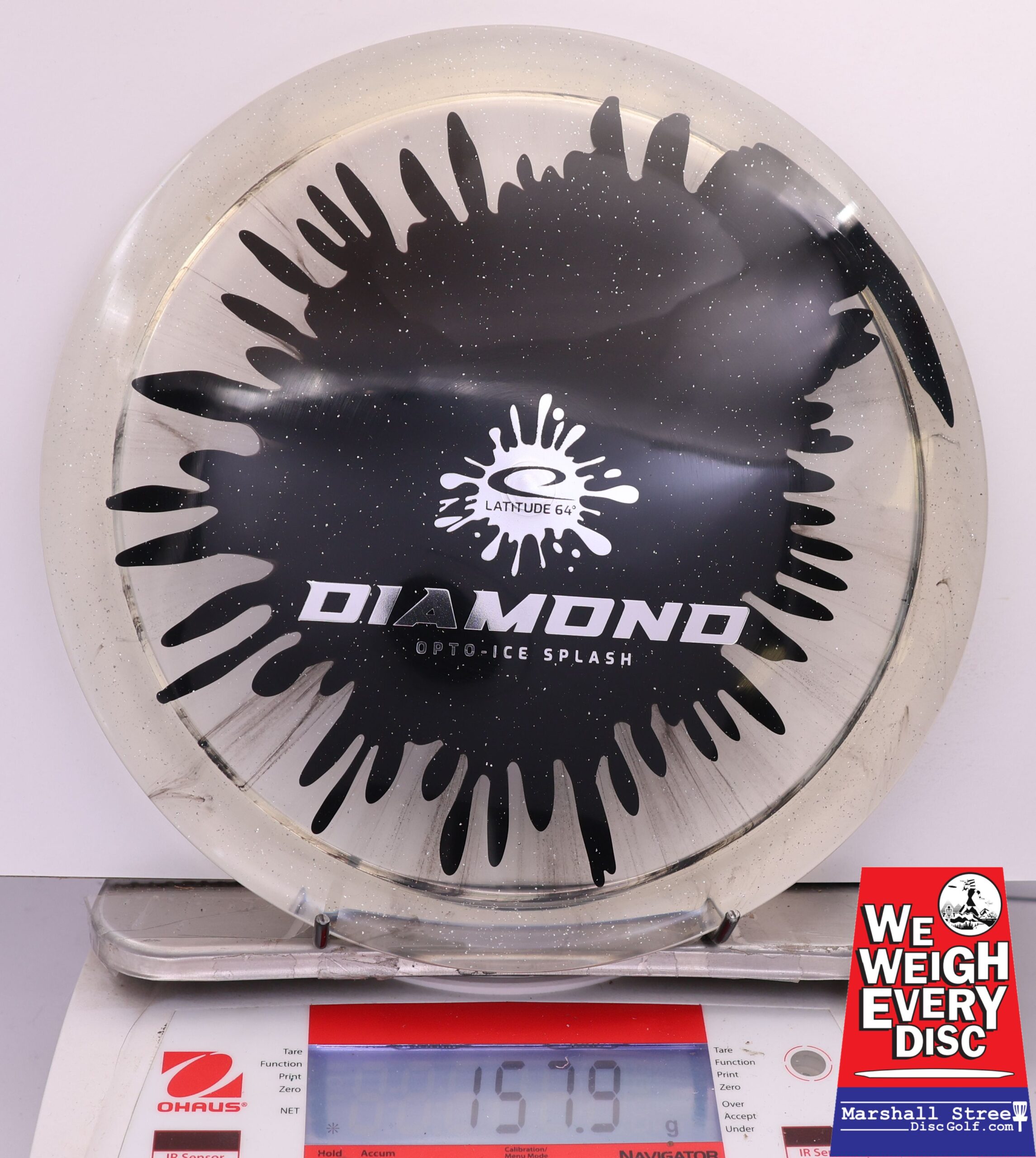 466727 Opto Ice Sparkle Splash Diamond - #33 Black, 158