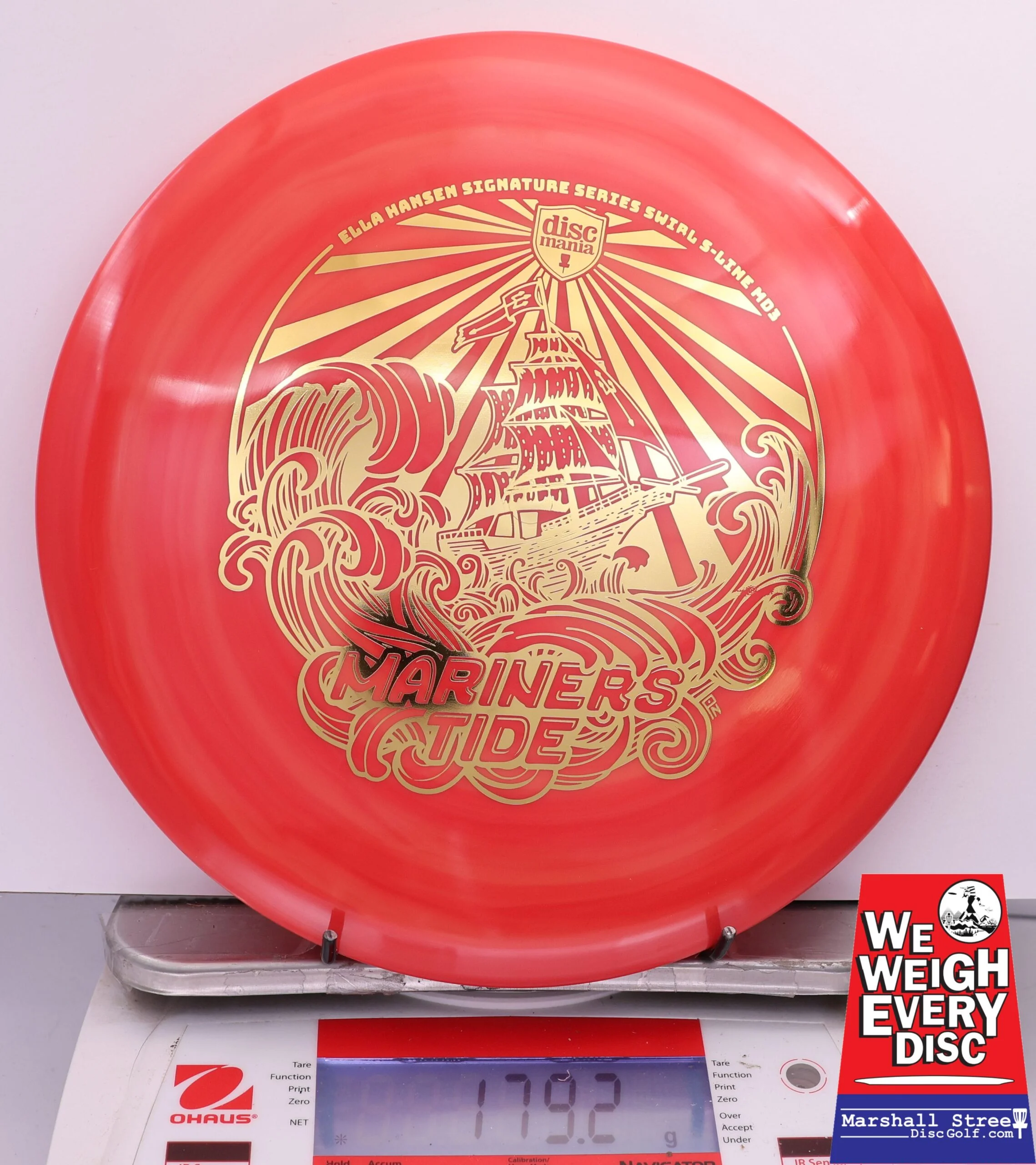 467444 Swirl S-Line MD3, Ella Hansen Signaure Series - Mariners Tide - #02 Red, 179
