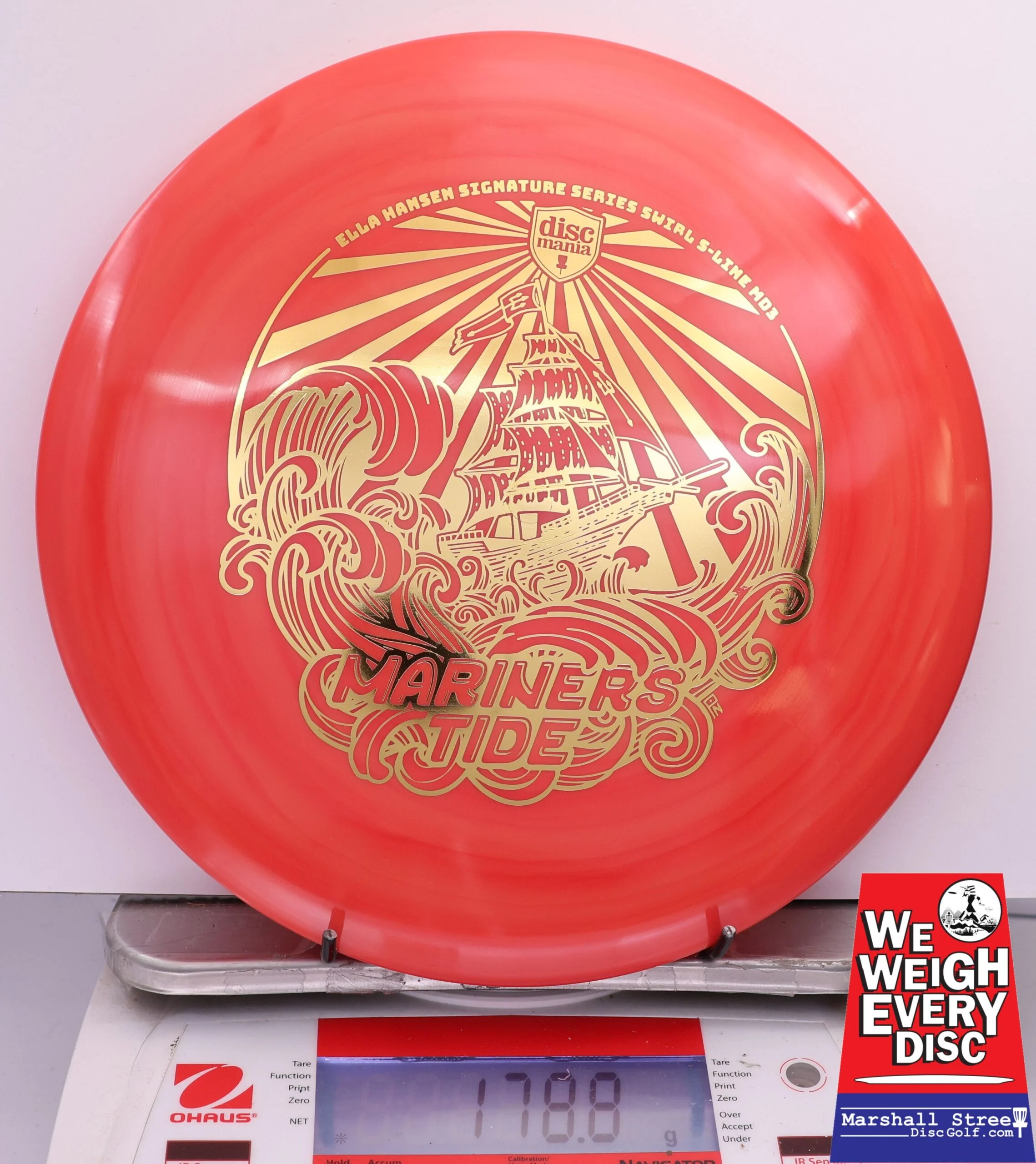 467447 Swirl S-Line MD3, Ella Hansen Signaure Series - Mariners Tide - #05 Red, 179
