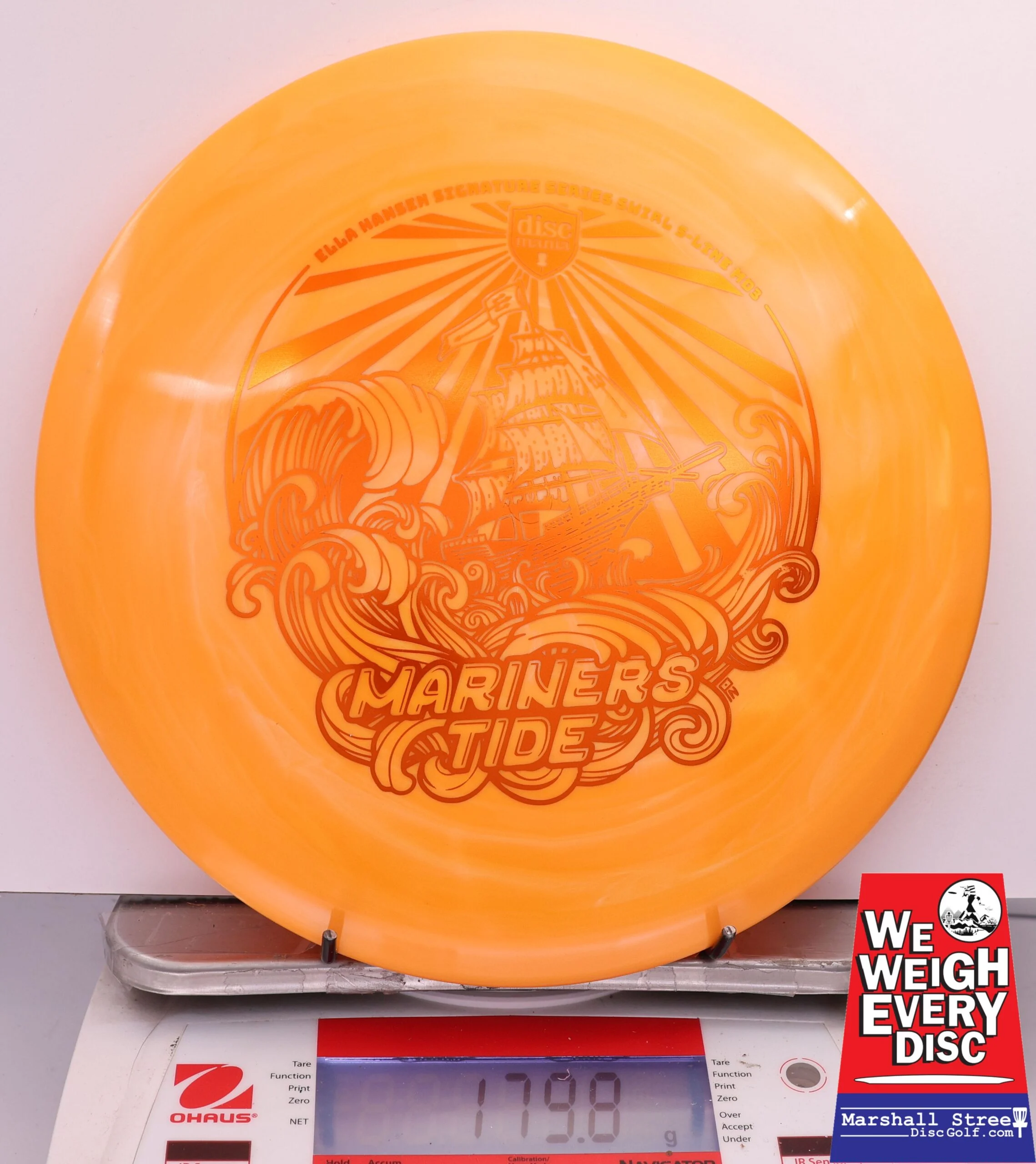 467470 Swirl S-Line MD3, Ella Hansen Signaure Series - Mariners Tide - #09 Orange, 180