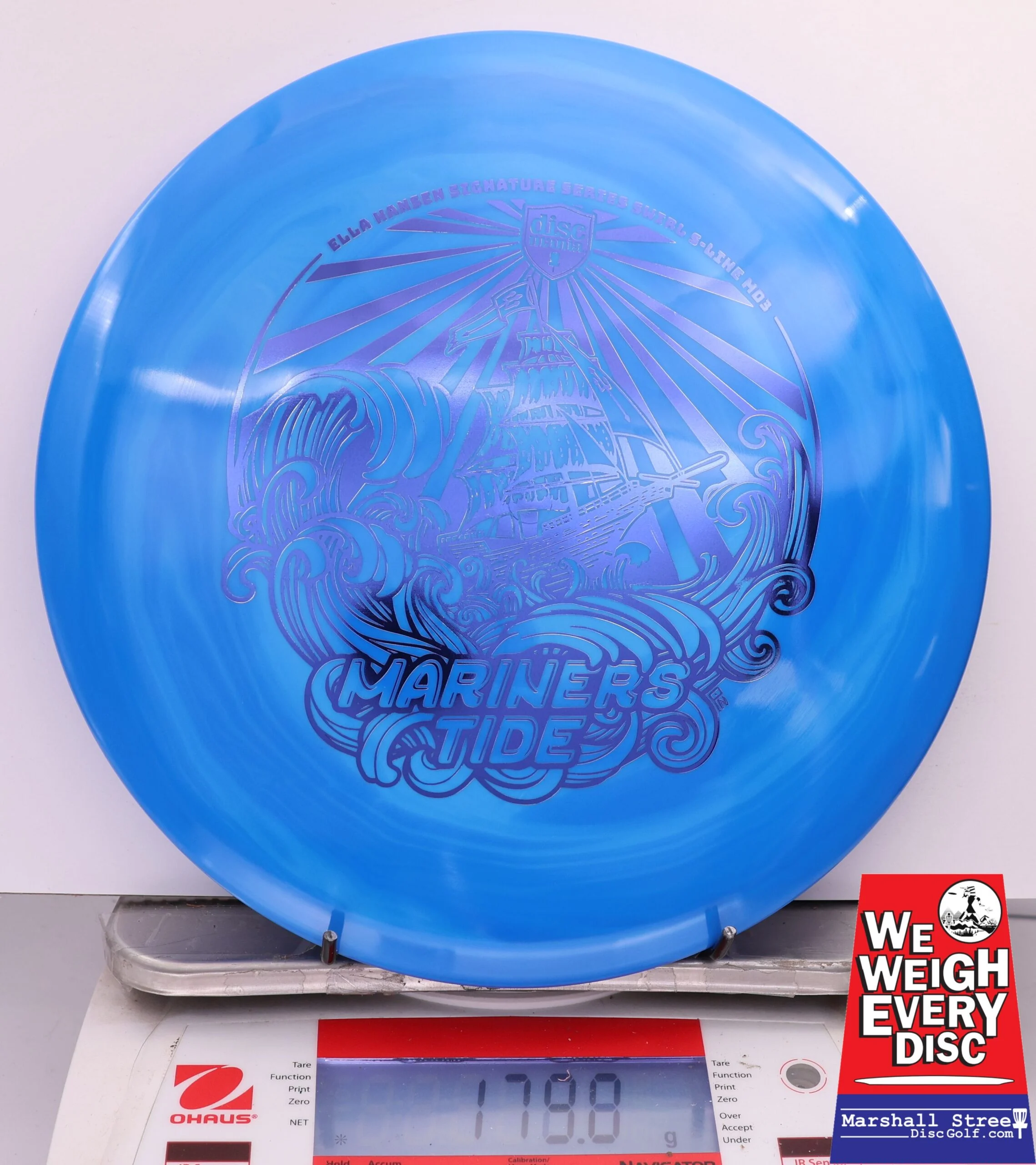 467494 Swirl S-Line MD3, Ella Hansen Signaure Series - Mariners Tide - #14 Blue, 180