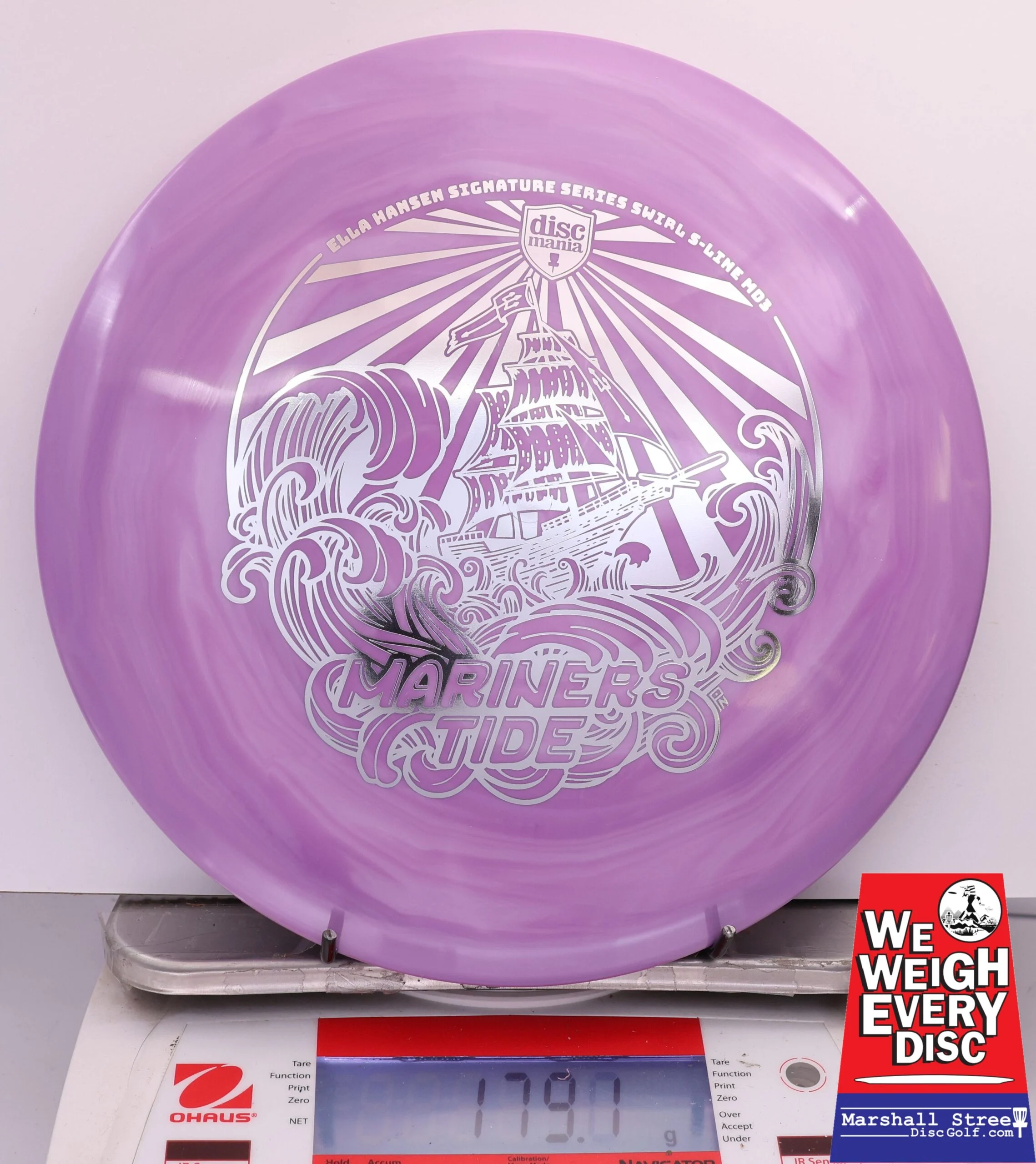 467518 Swirl S-Line MD3, Ella Hansen Signaure Series - Mariners Tide - #19 Purple, 179