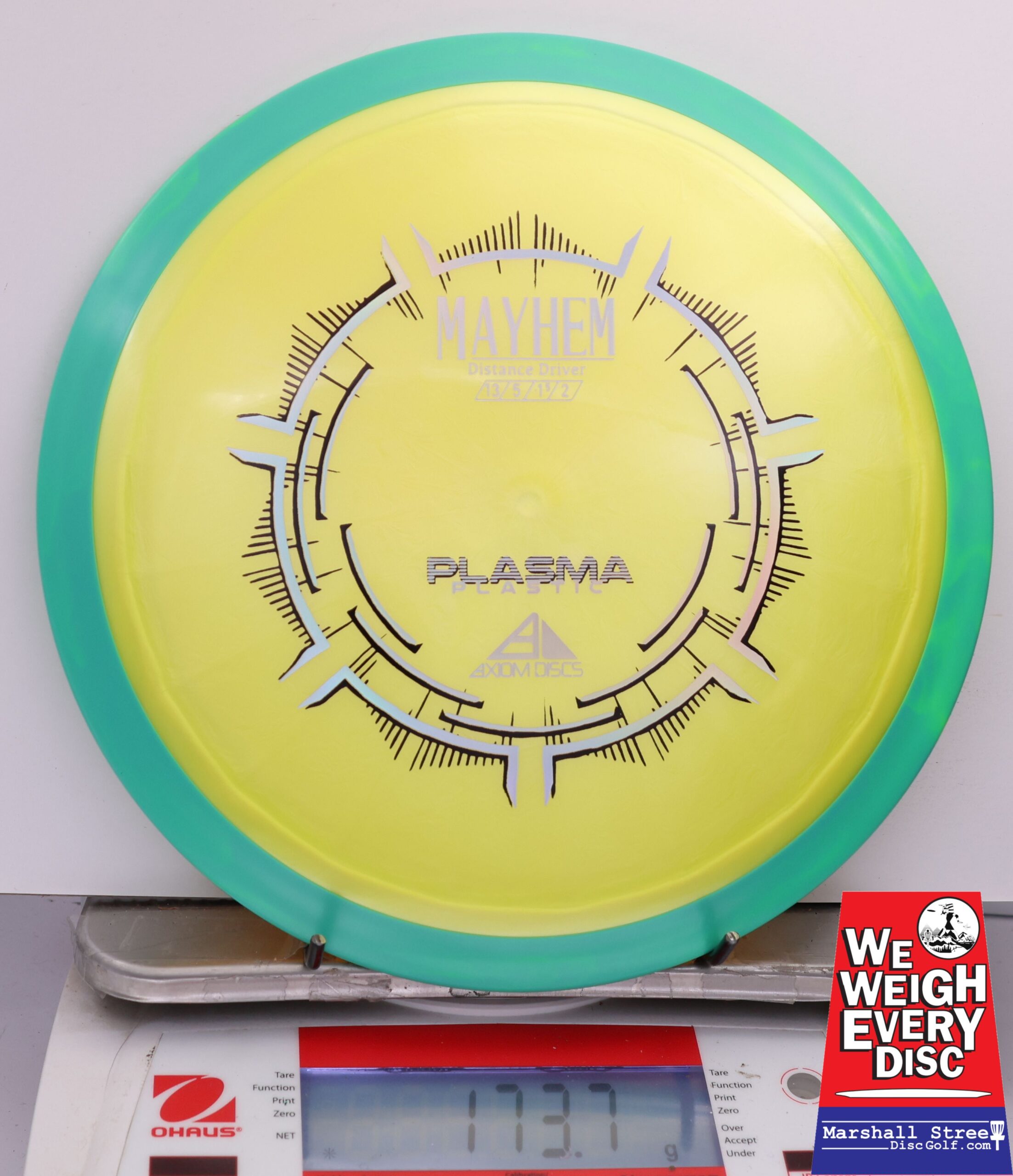 469004 Plasma Mayhem - #24 Green-Yellow, 174