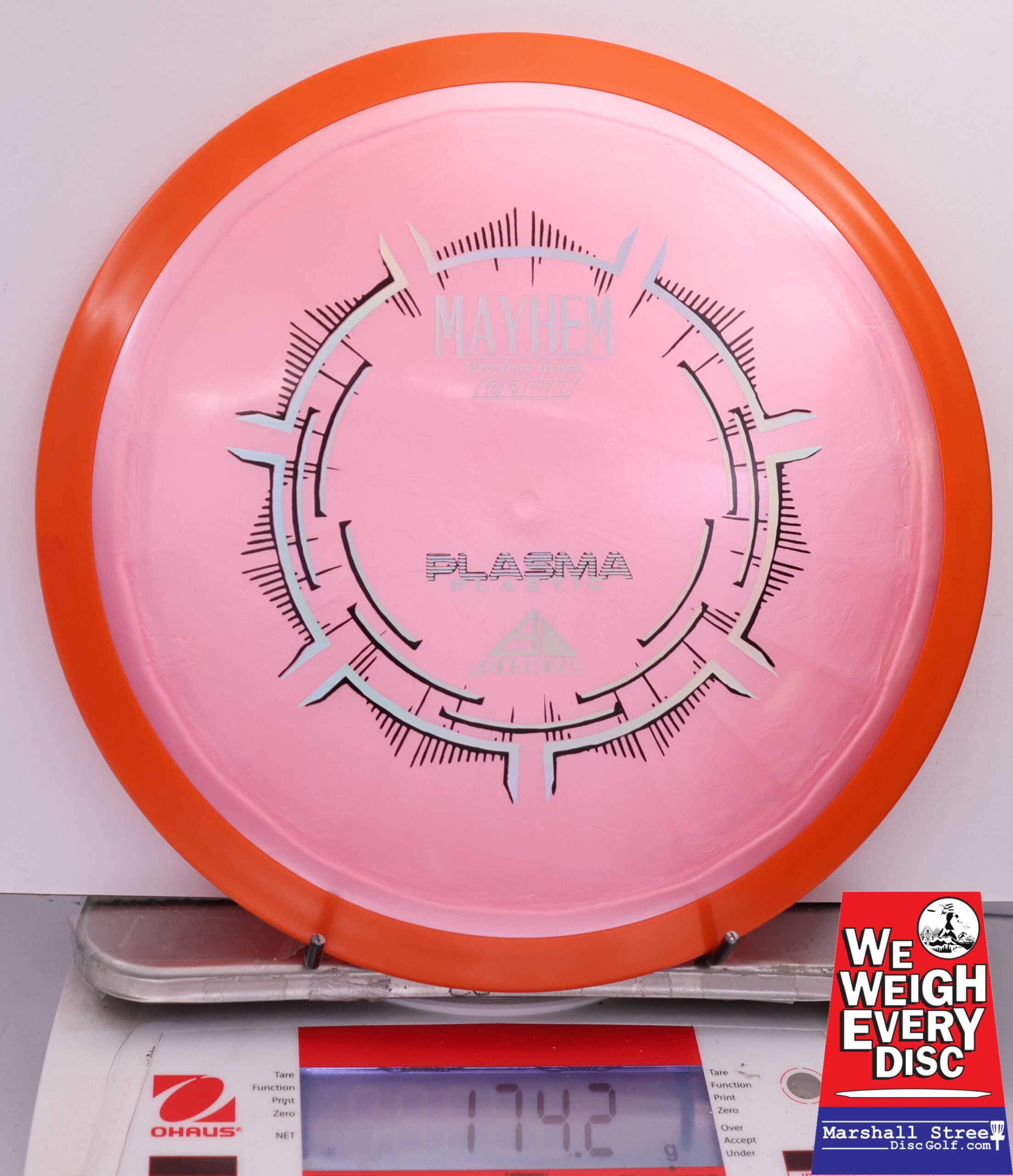 469071 Plasma Mayhem - #33 Orange-Pink, 174