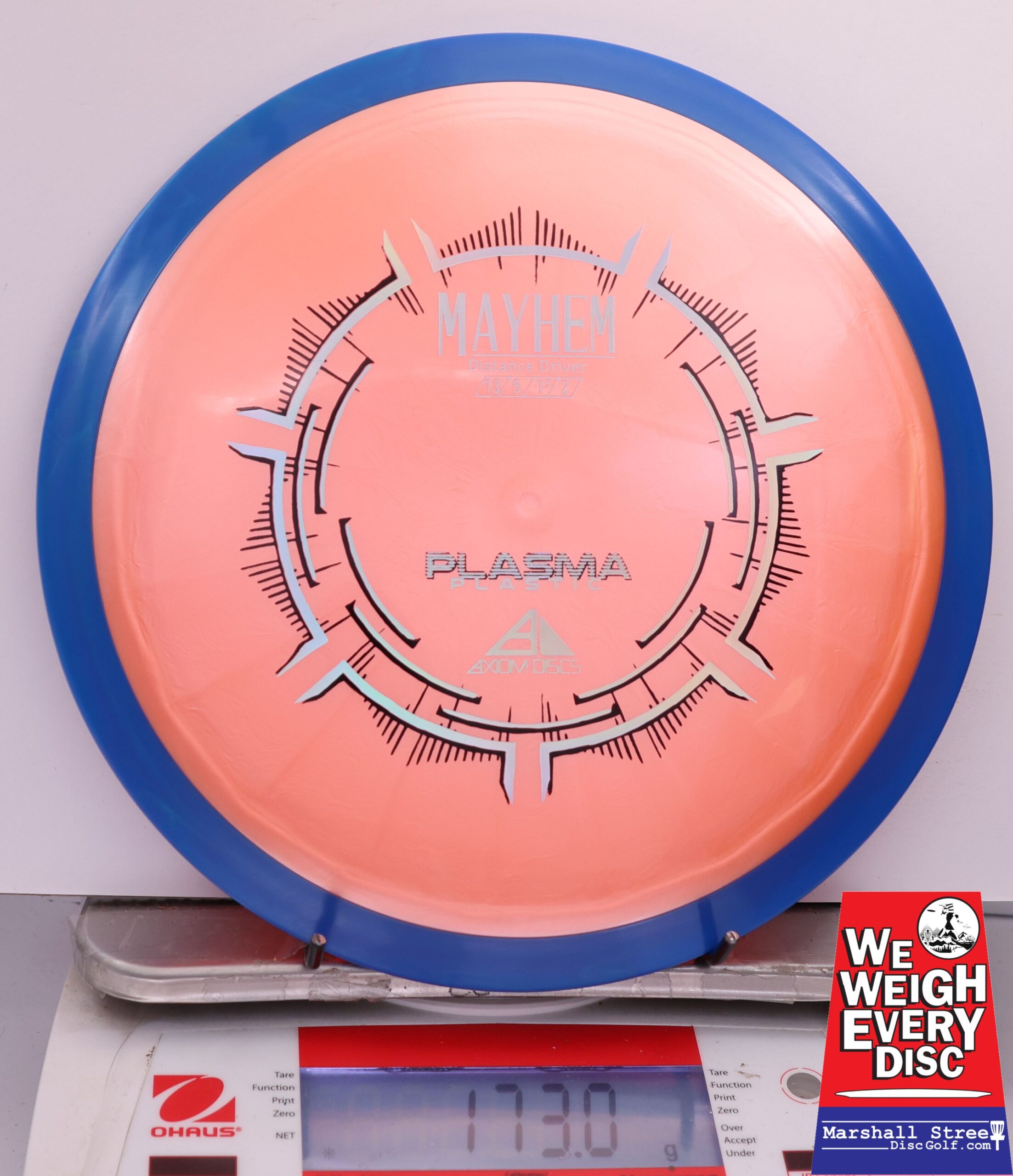 469074 Plasma Mayhem - #36 Blue-Peach, 173