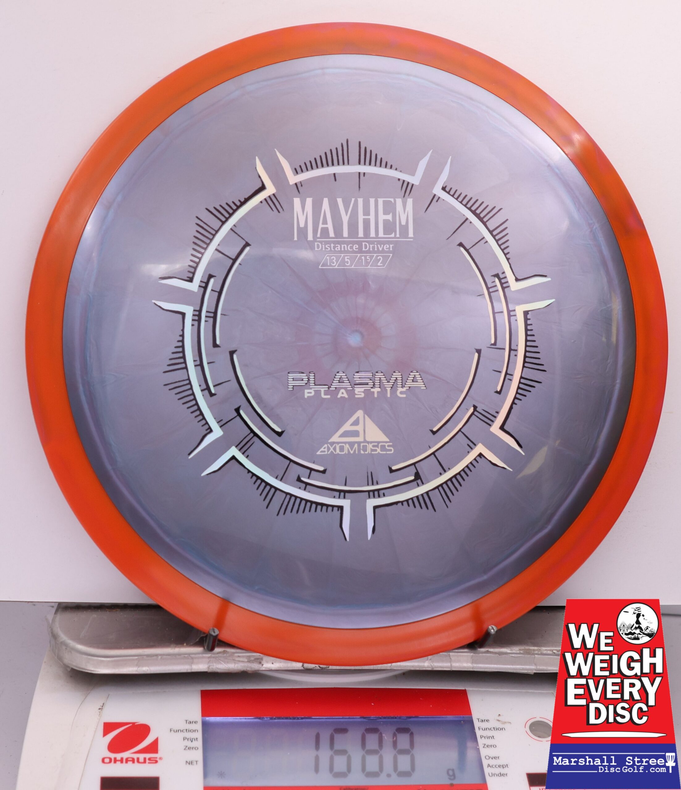 469140 Plasma Mayhem - #44 Orange-Gray, 169