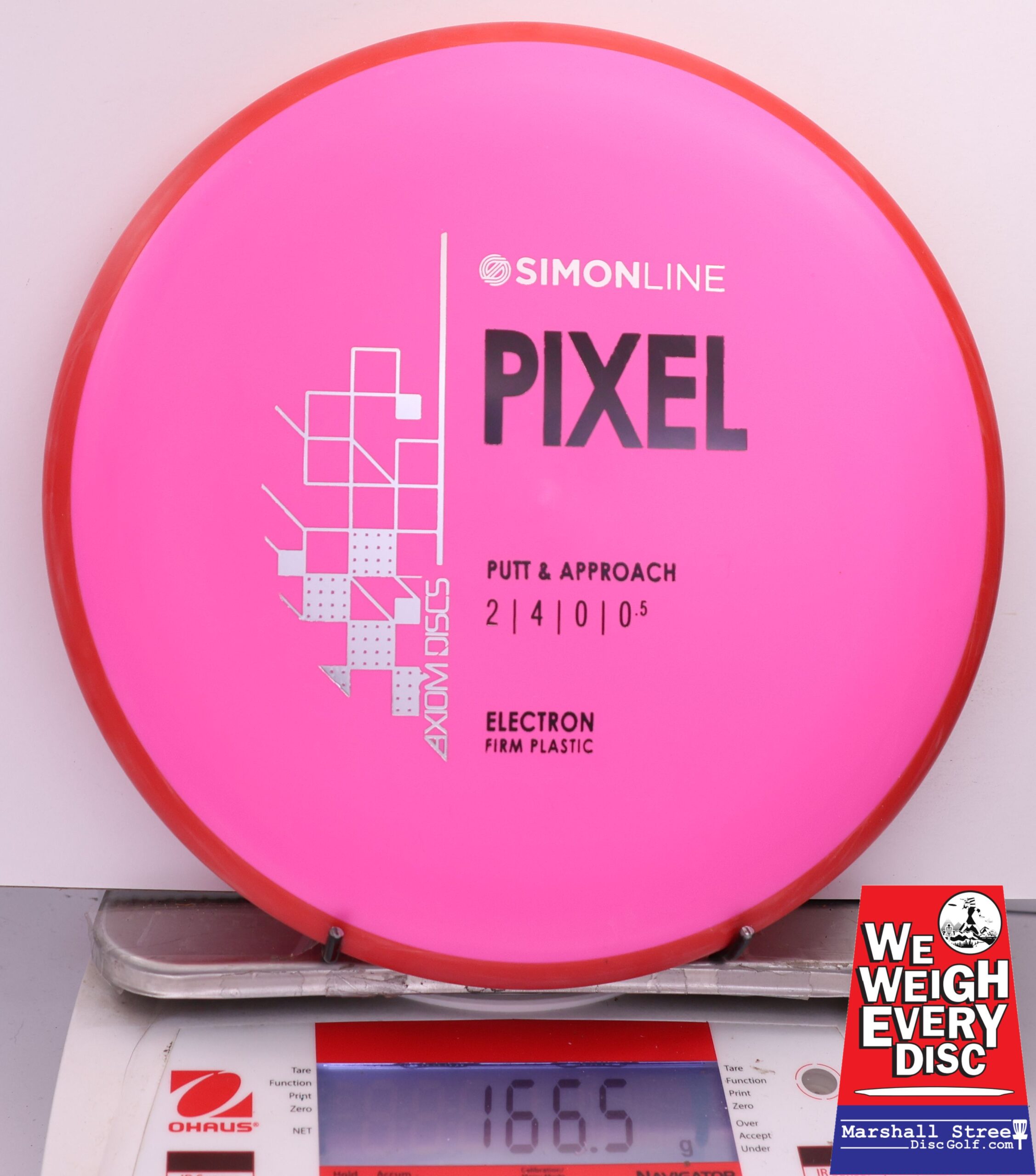 469215 Simon Line Electron Firm Pixel - #74 Red-Pink, 167