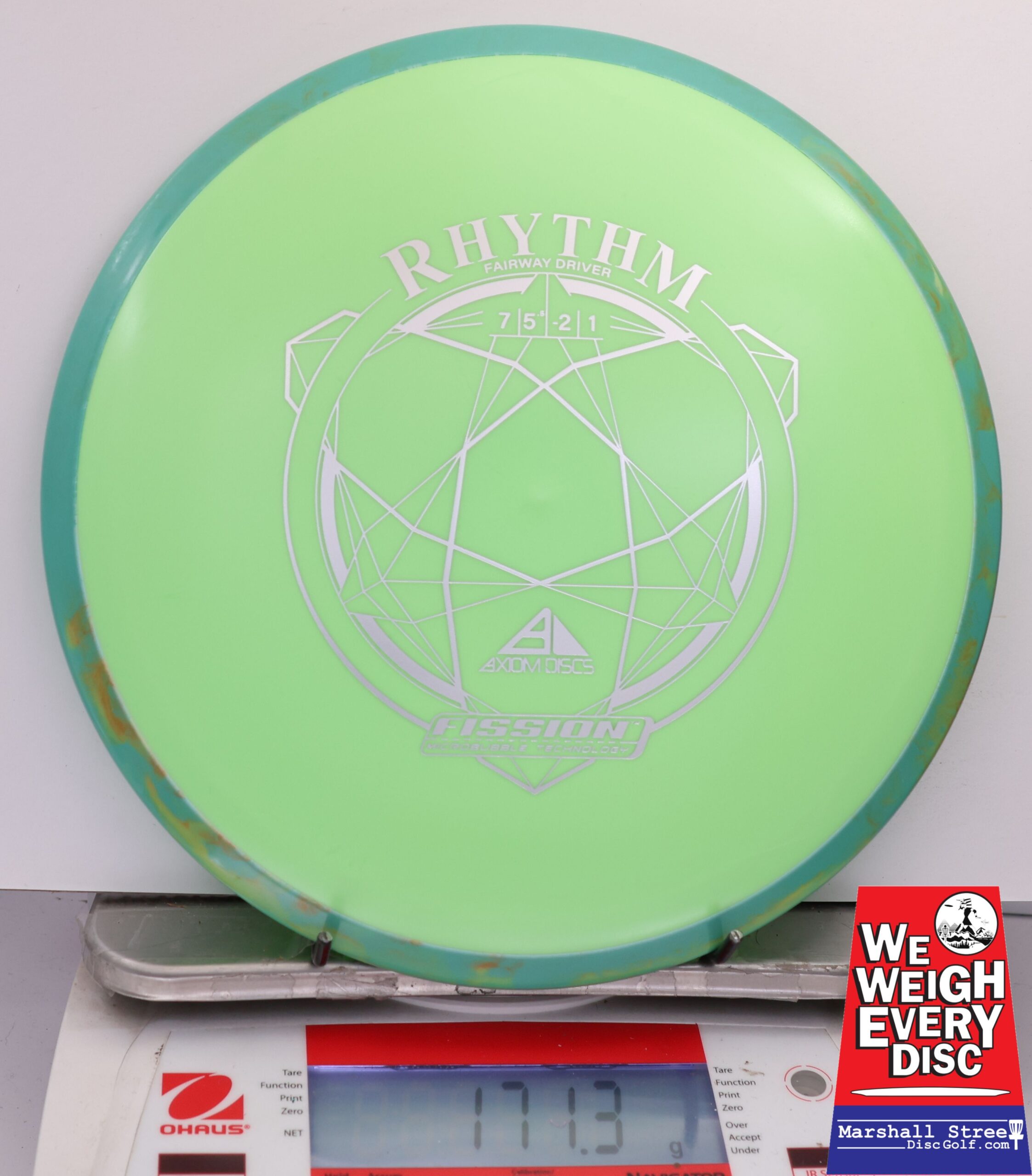 469485 Fission Rhythm - #09 Teal-LtGreen, 171
