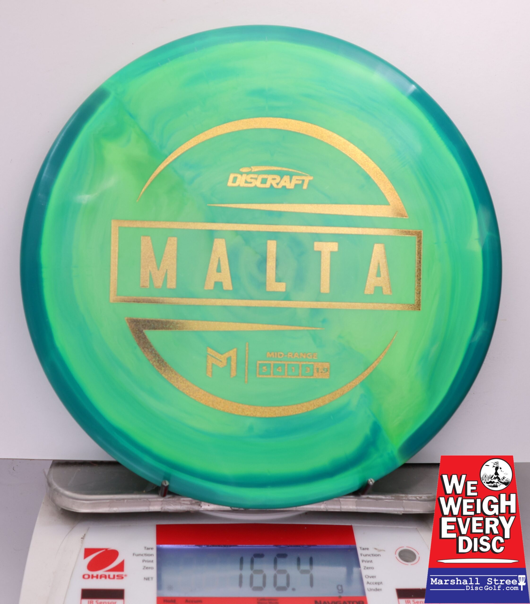 470384 ESP Malta, Paul McBeth - #671 JadeGreen, 166