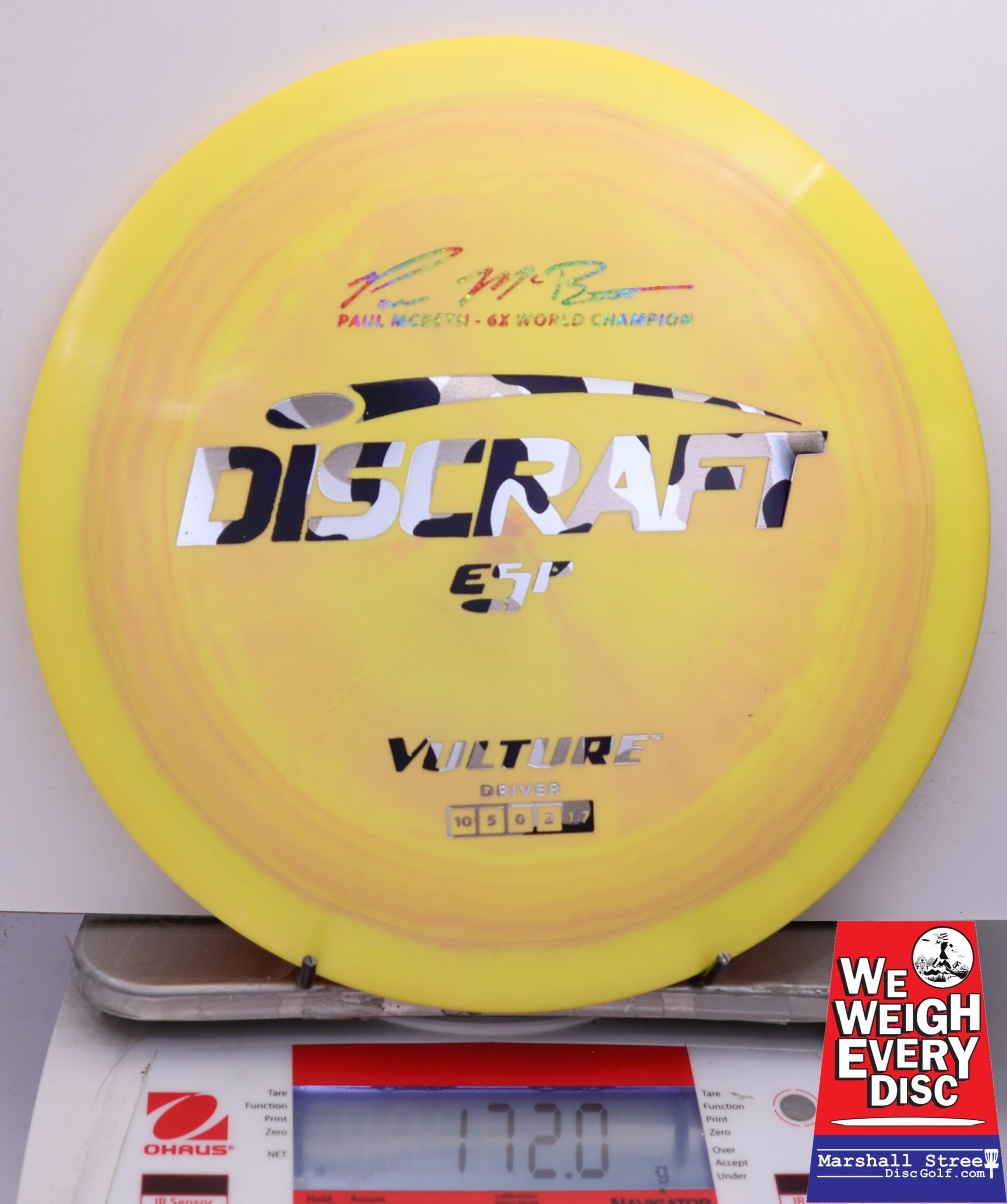 470561 ESP Vulture, Paul McBeth 6X - #671 Yellow, 172