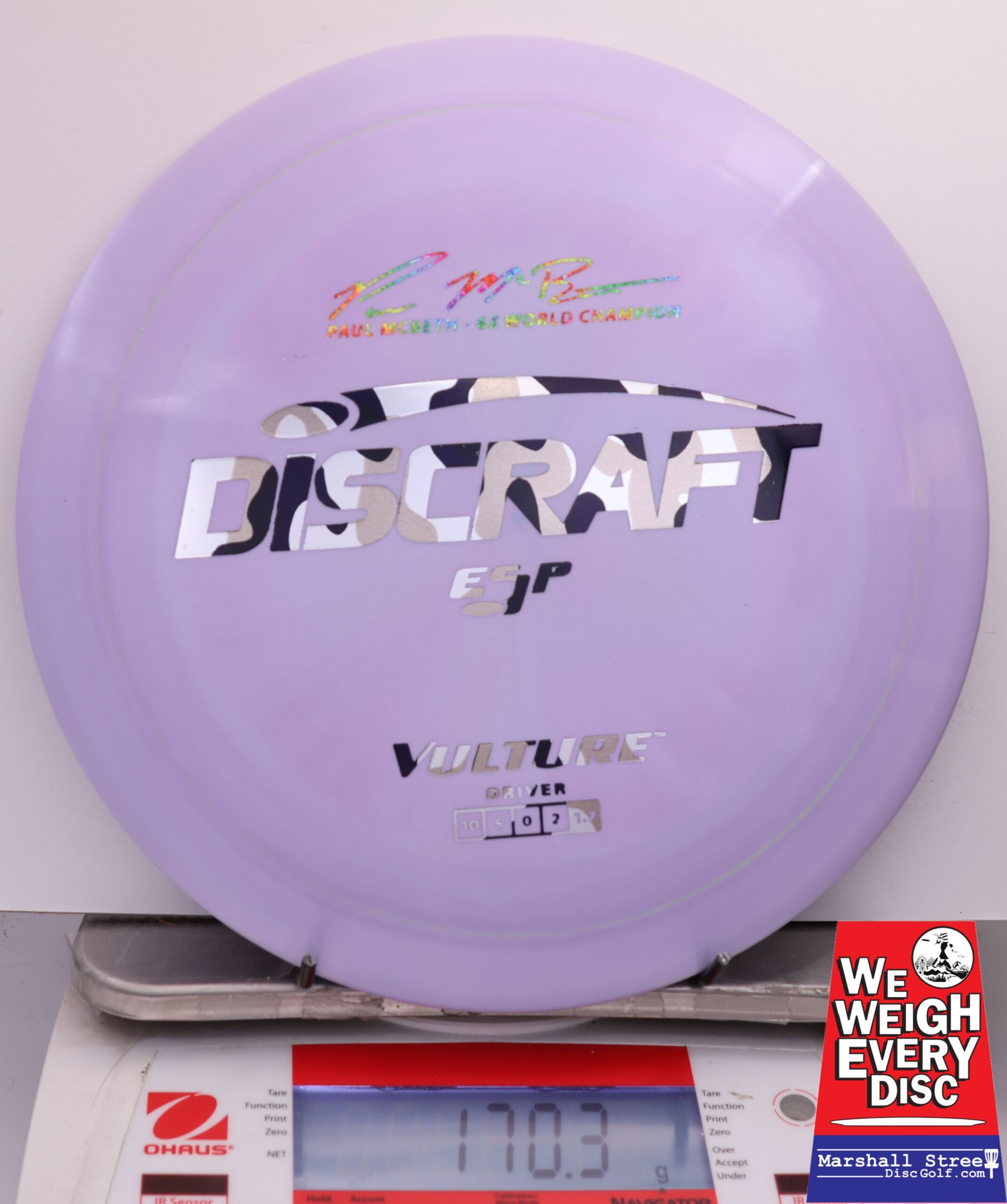 470563 ESP Vulture, Paul McBeth 6X - #673 LtPurple, 170