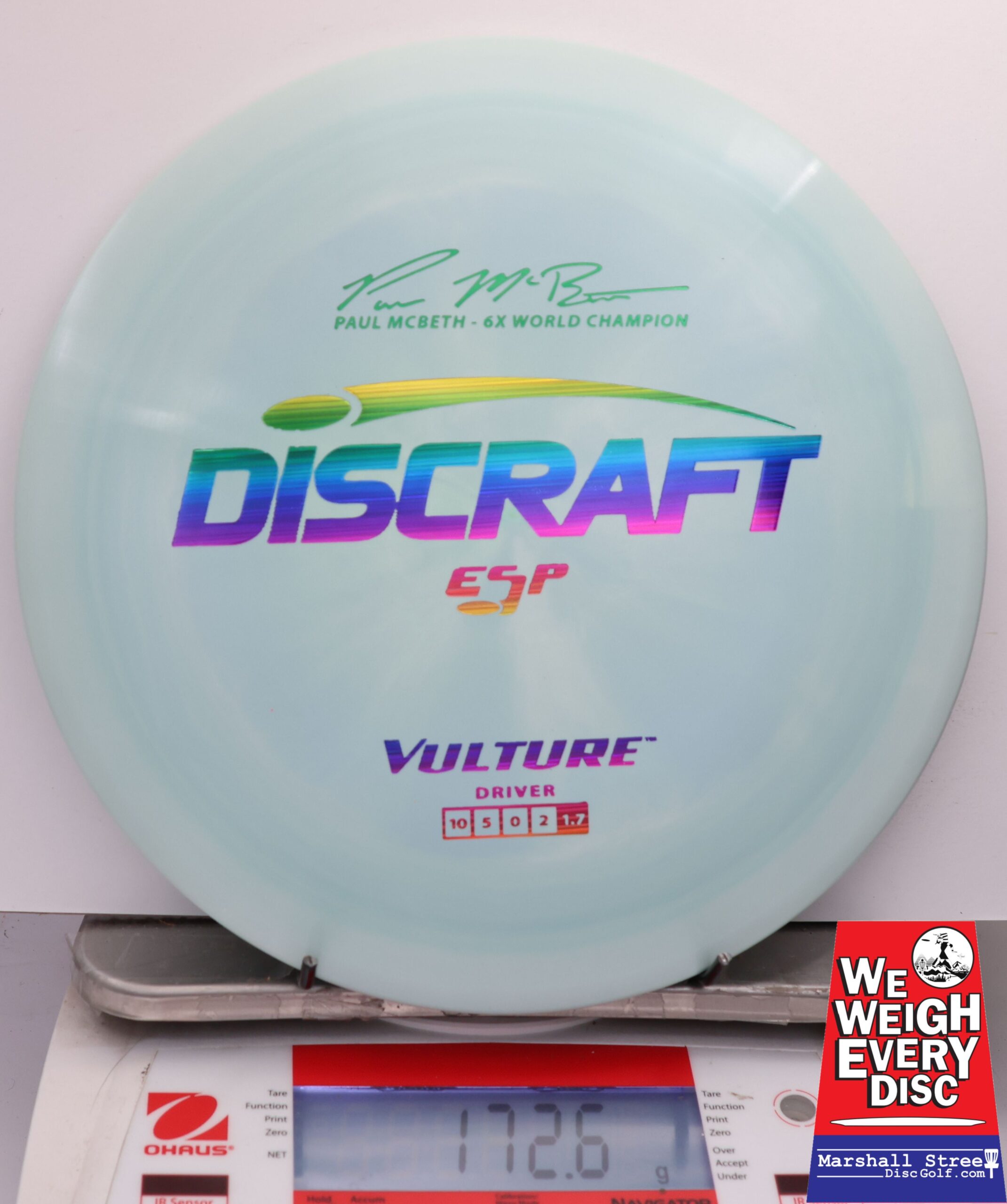 470564 ESP Vulture, Paul McBeth 6X - #674 LtBlue, 173