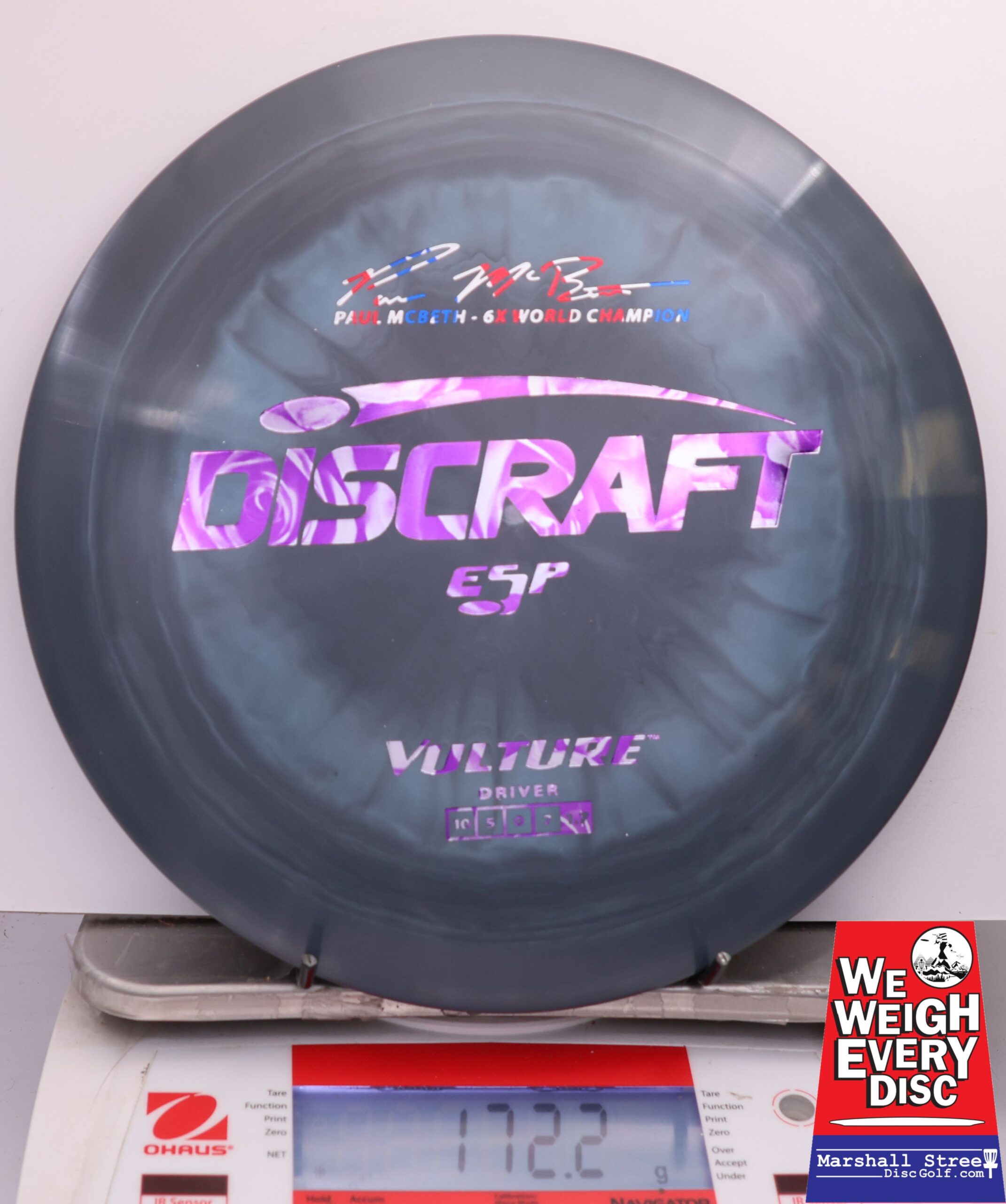 470565 ESP Vulture, Paul McBeth 6X - #675 GrayBlue, 172