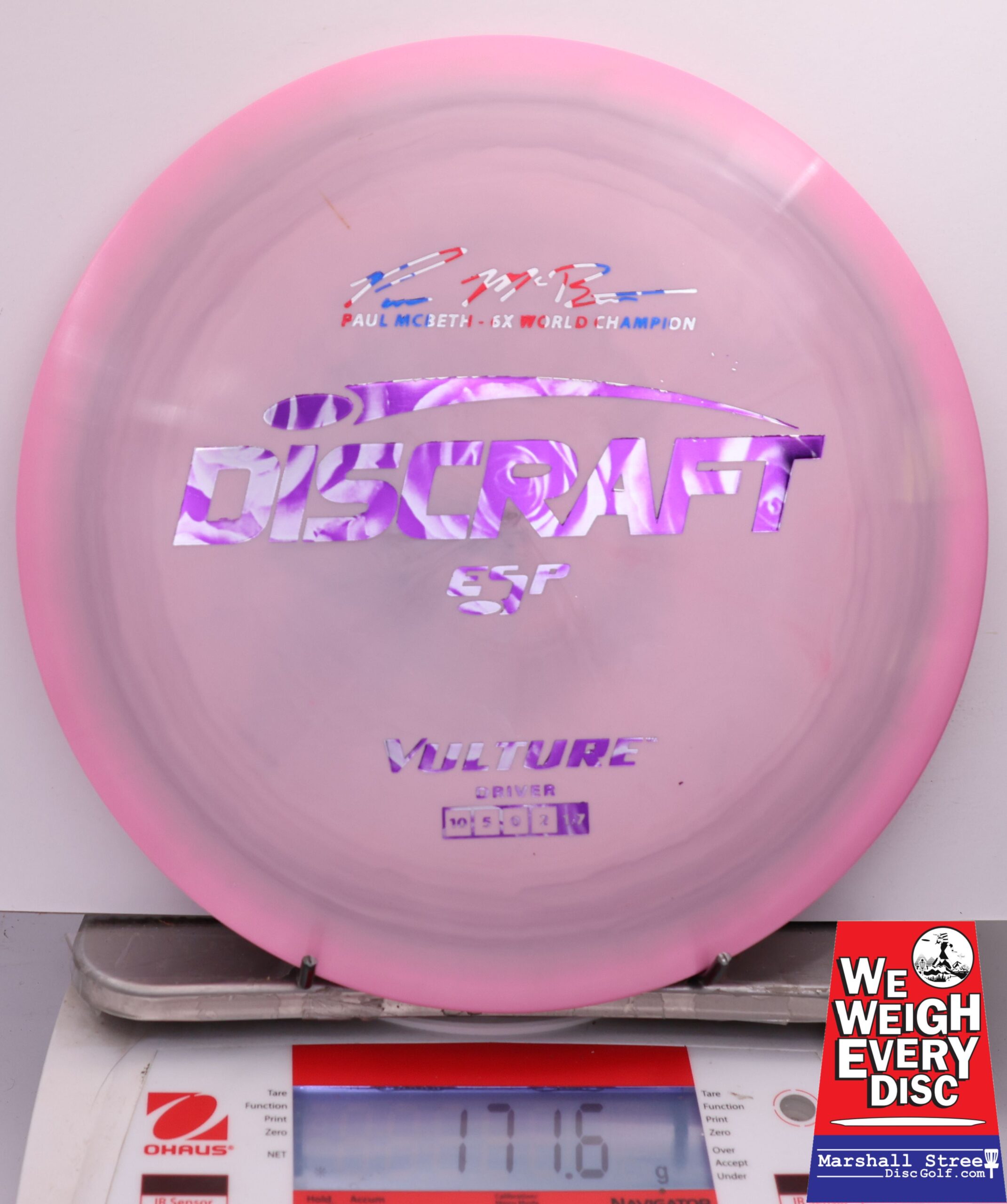 470575 ESP Vulture, Paul McBeth 6X - #676 Pink, 172