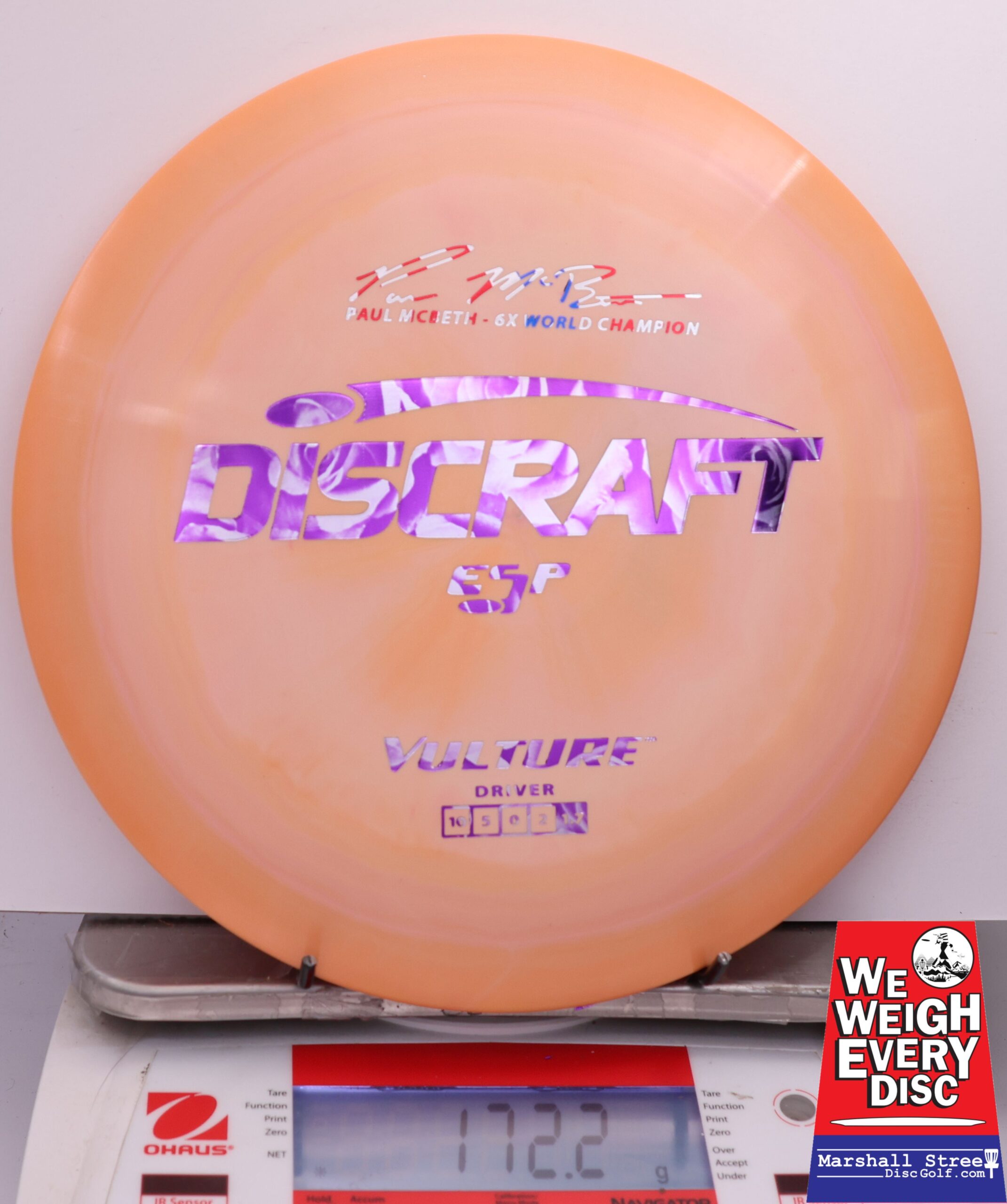 470577 ESP Vulture, Paul McBeth 6X - #678 Orange, 172