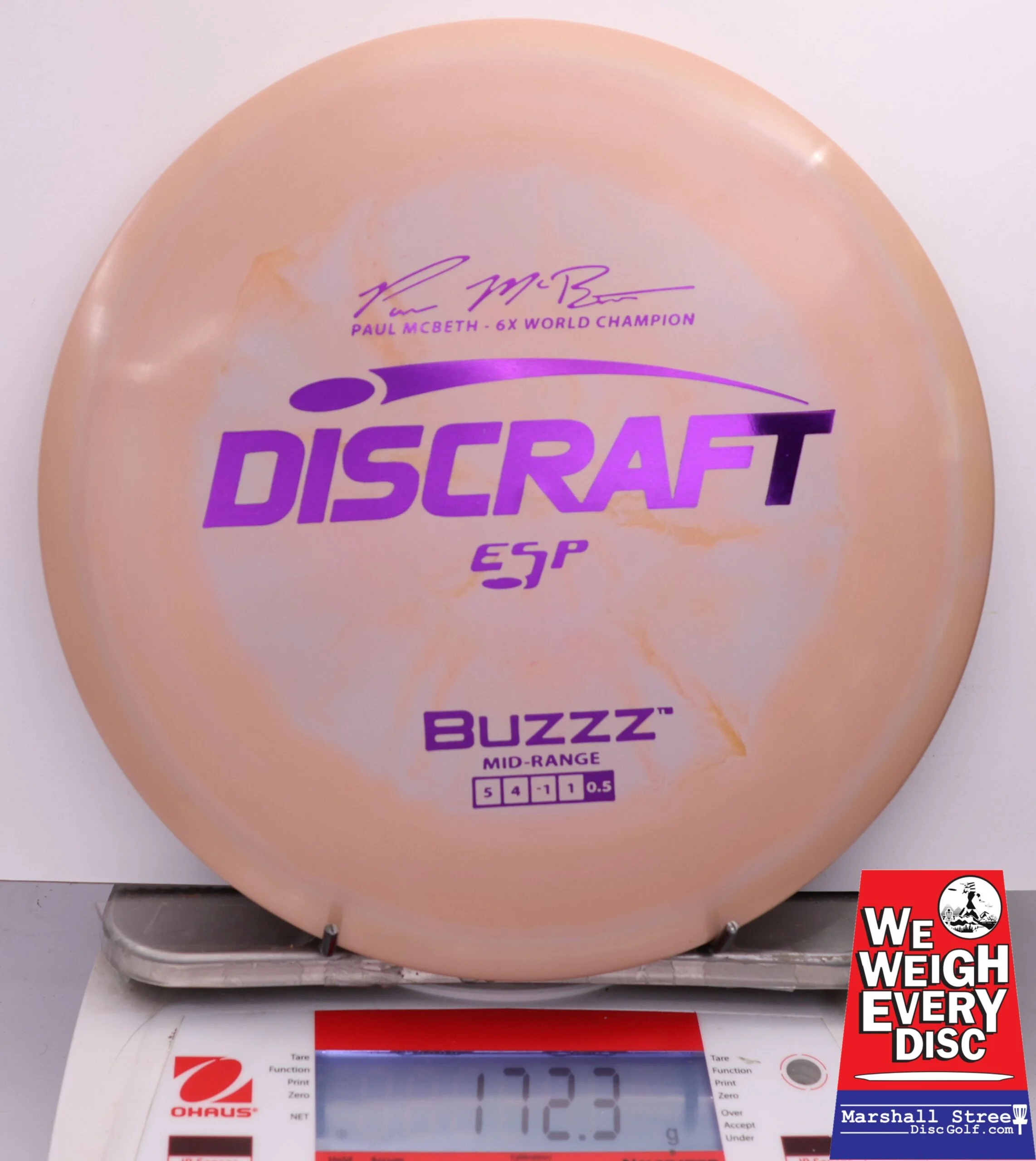 470797 ESP Buzzz, Paul McBeth 6X - #689 Orange, 172