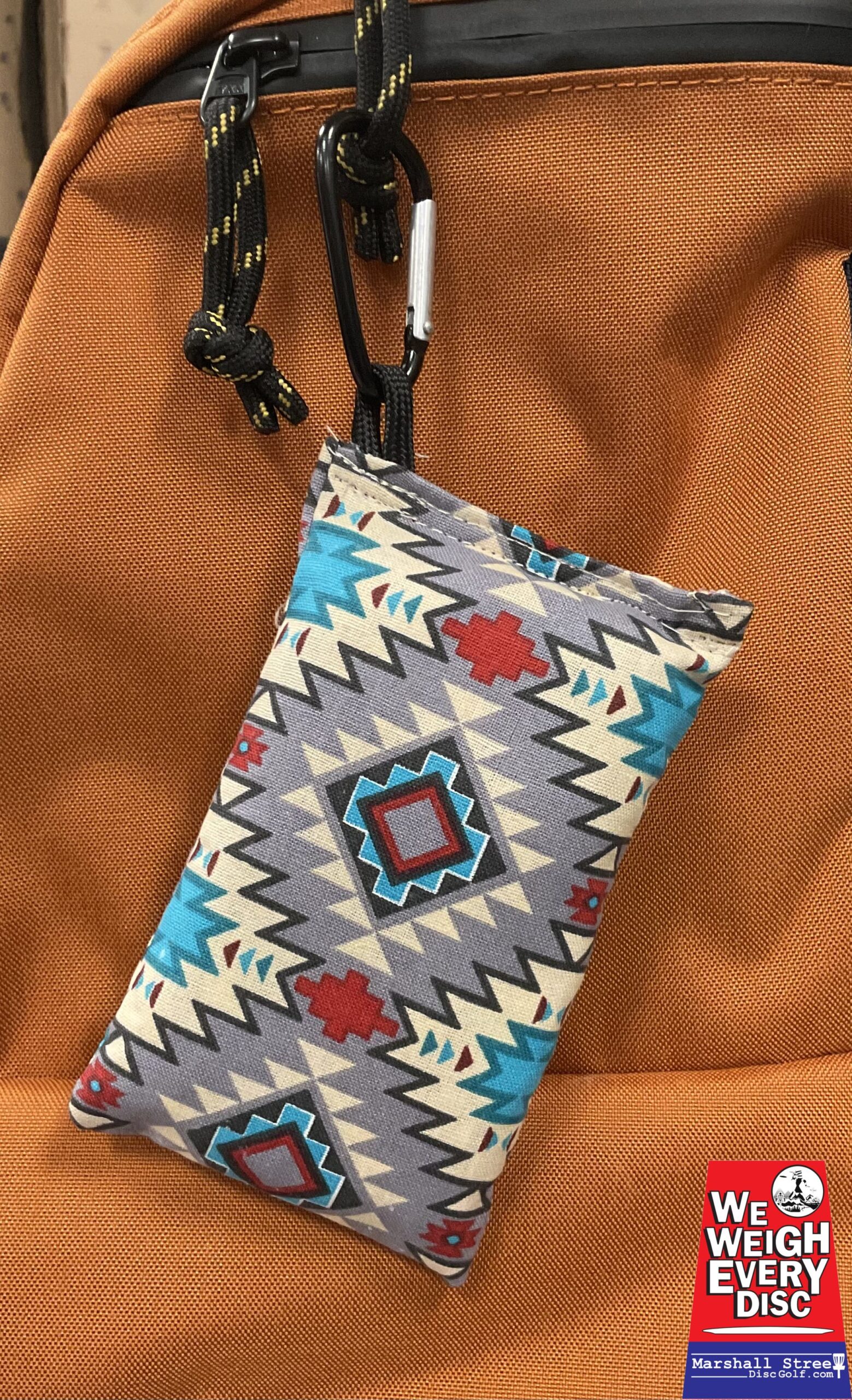 471024 Chalky Bags with Carabiner - Southwest - GrayTanBlu, Chalky