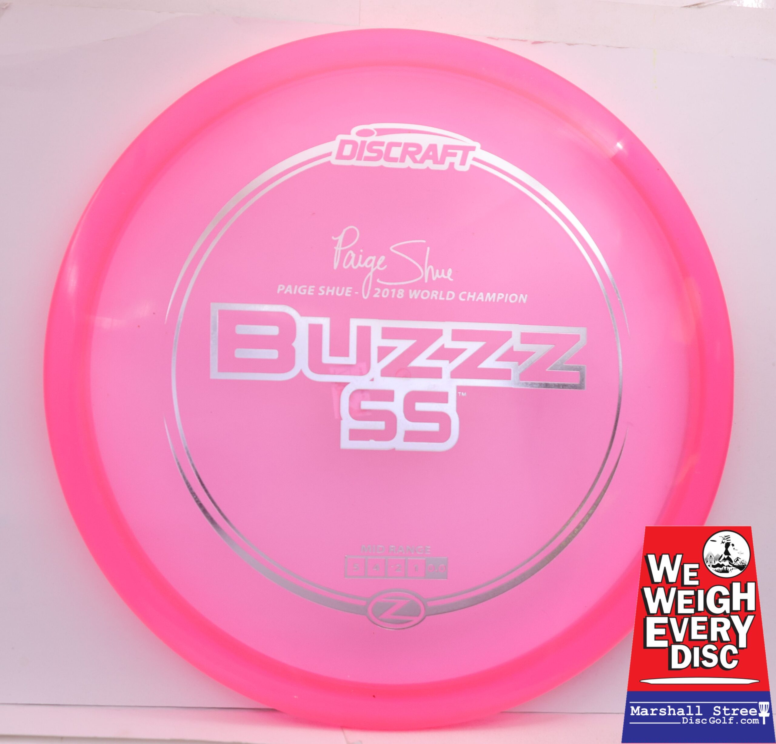 Z Buzzz SS, Paige Shue 2018 World Champion • Marshall Street Disc Golf