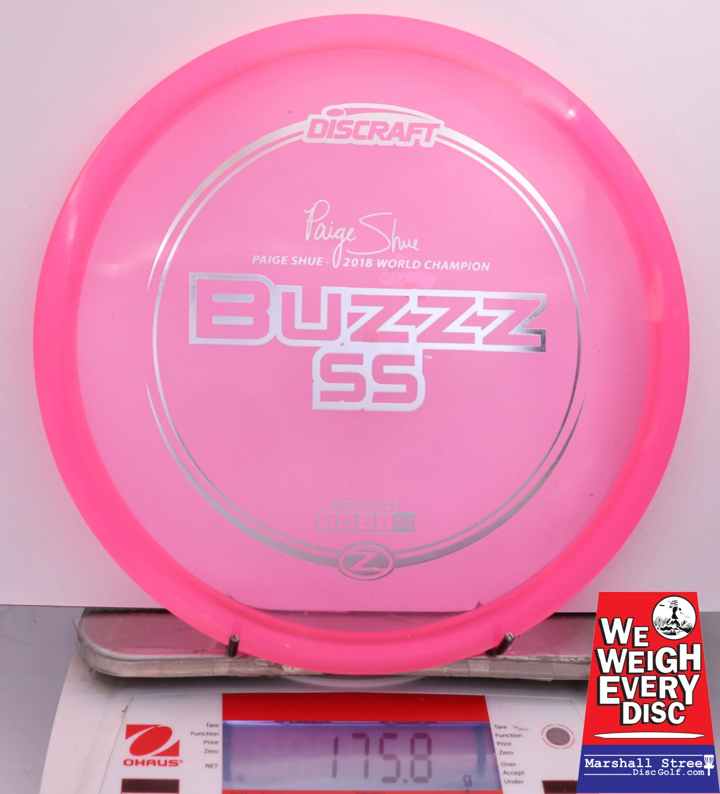 471158 Z Buzzz SS, Paige Shue 2018 World Champion - #678 Pink, 176