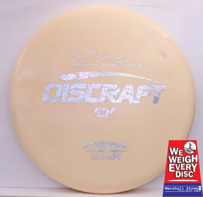 ESP Zone, Paul McBeth 6X • Marshall Street Disc Golf