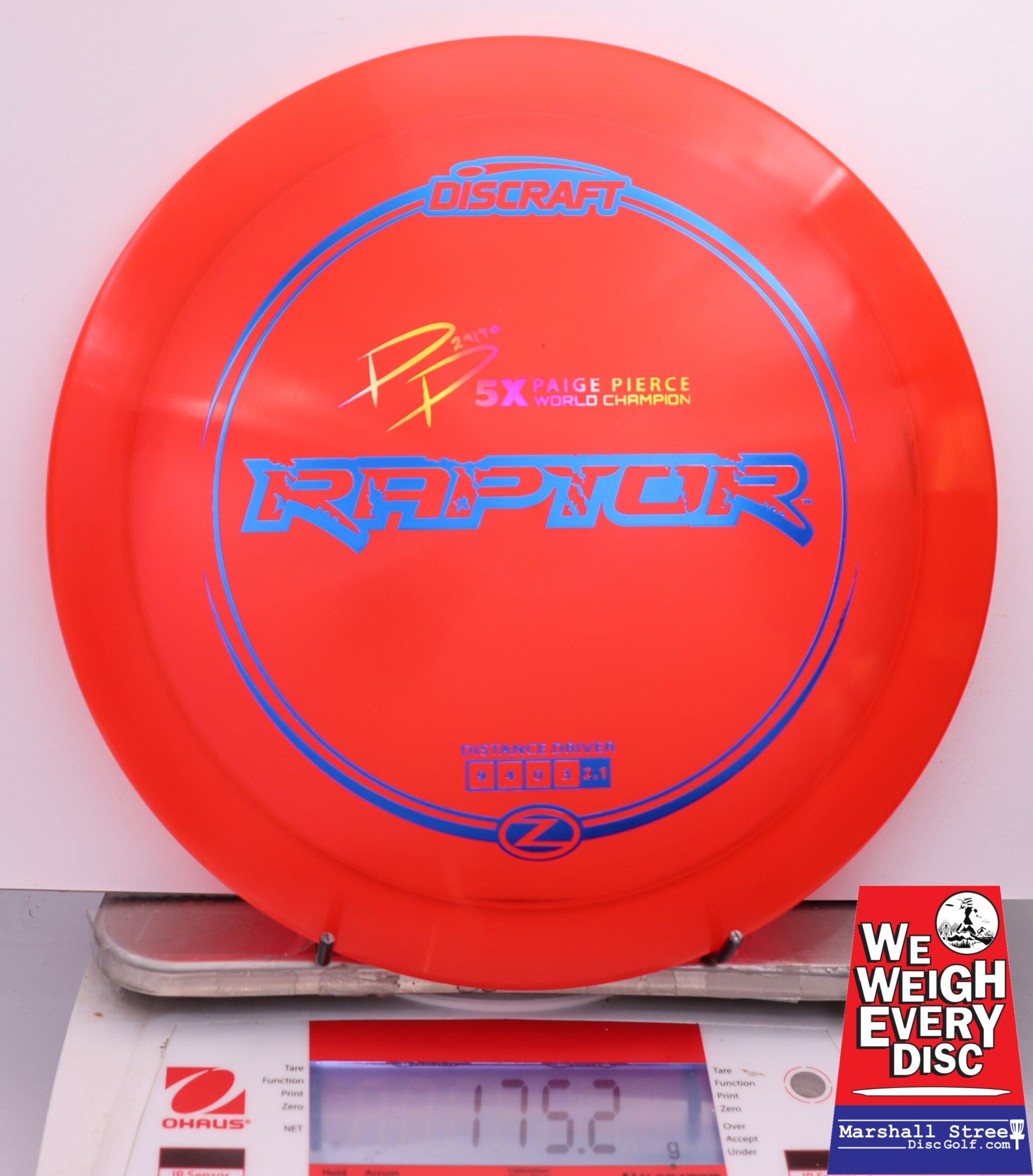 471841 Z Raptor, Paige Pierce 5X - #672 Red, 175