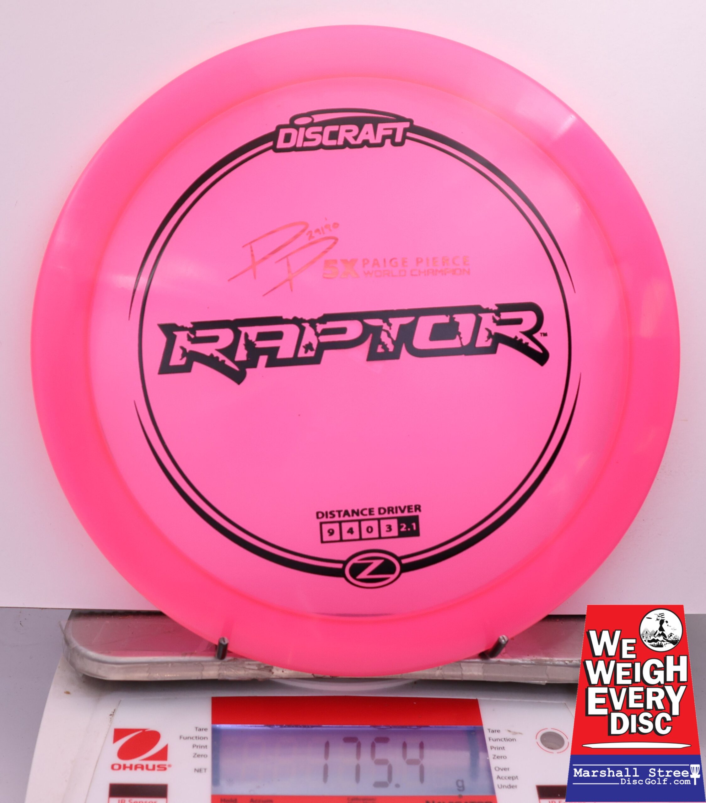 471842 Z Raptor, Paige Pierce 5X - #673 Pink, 175