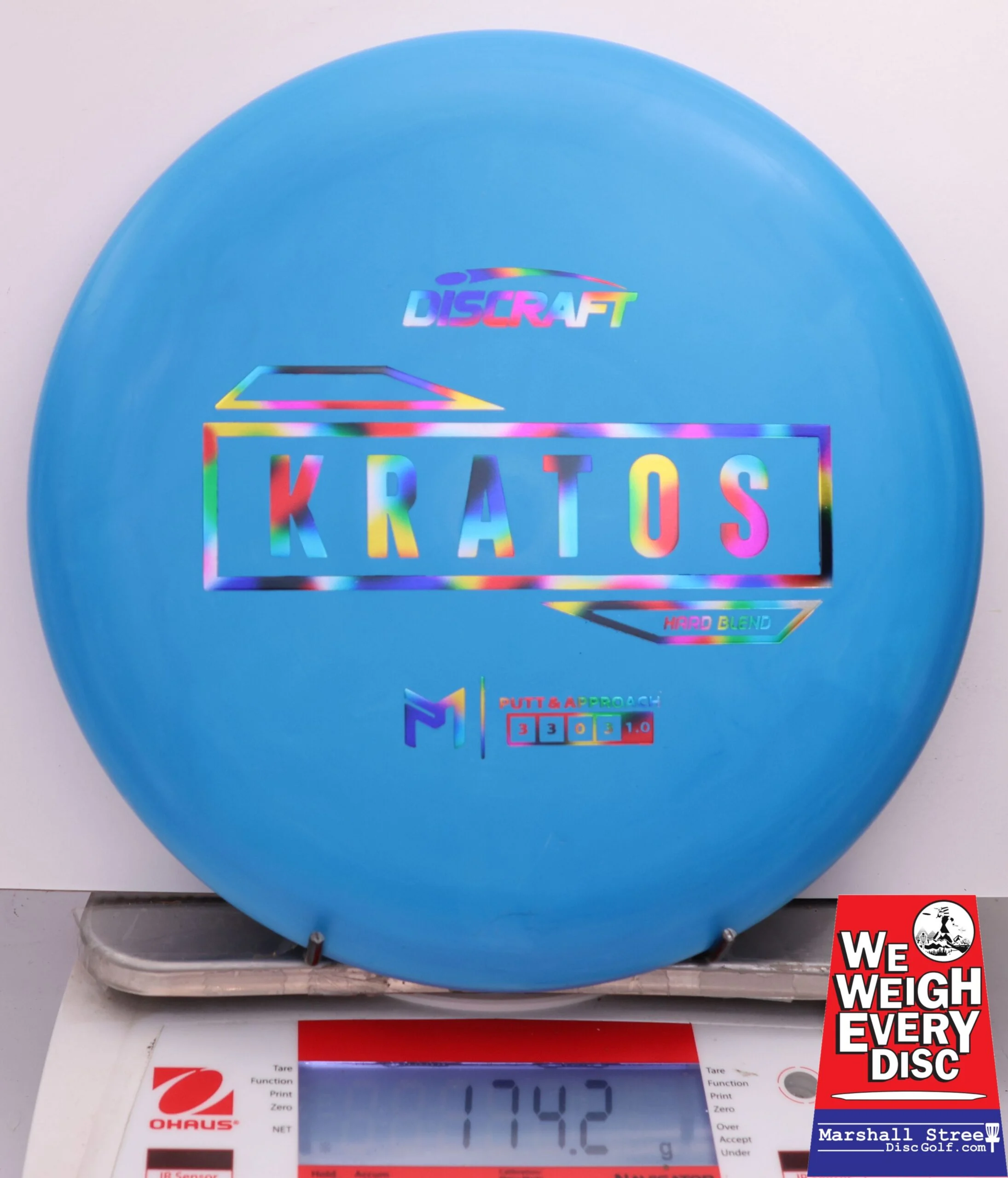 472113 Putter Line Hard Kratos, Paul McBeth - #672 Blue, 174