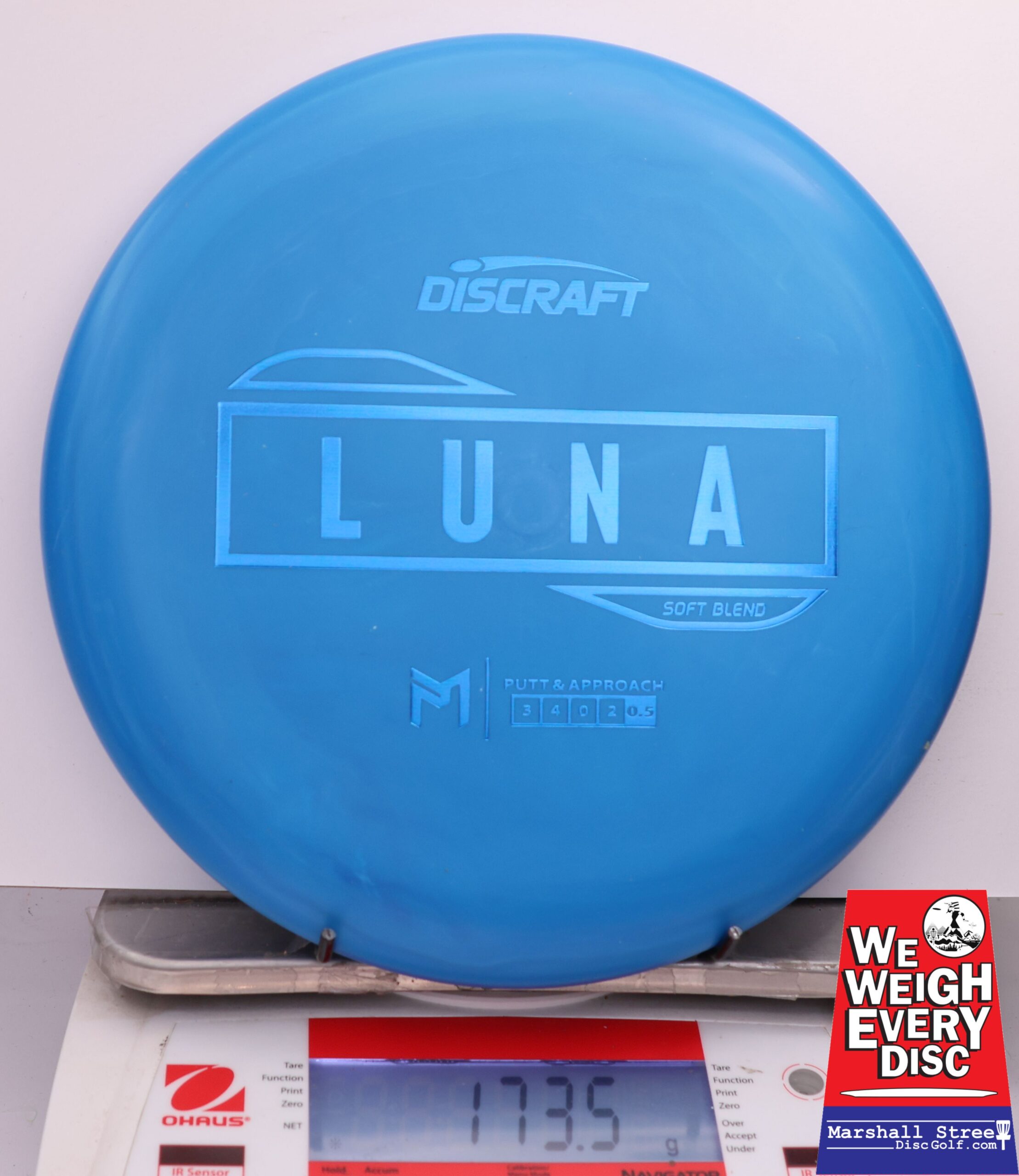 472160 Putter Line Soft Luna, Paul McBeth - #671 Blue, 174