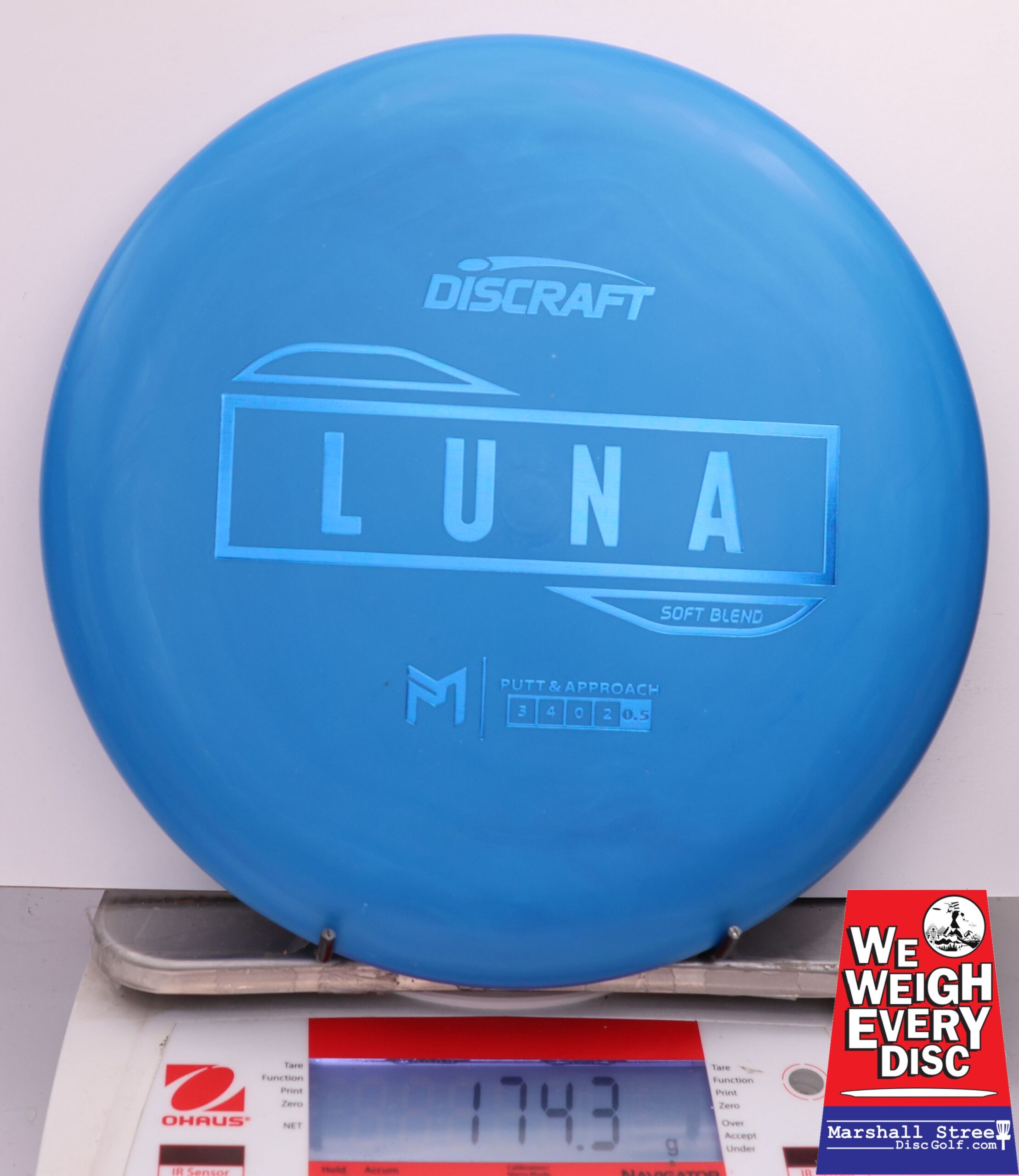 472161 Putter Line Soft Luna, Paul McBeth - #672 Blue, 174