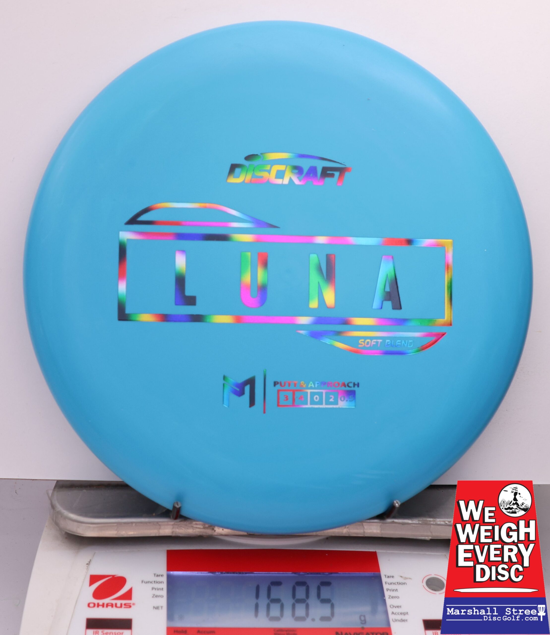 472162 Putter Line Soft Luna, Paul McBeth - #673 Blue, 169