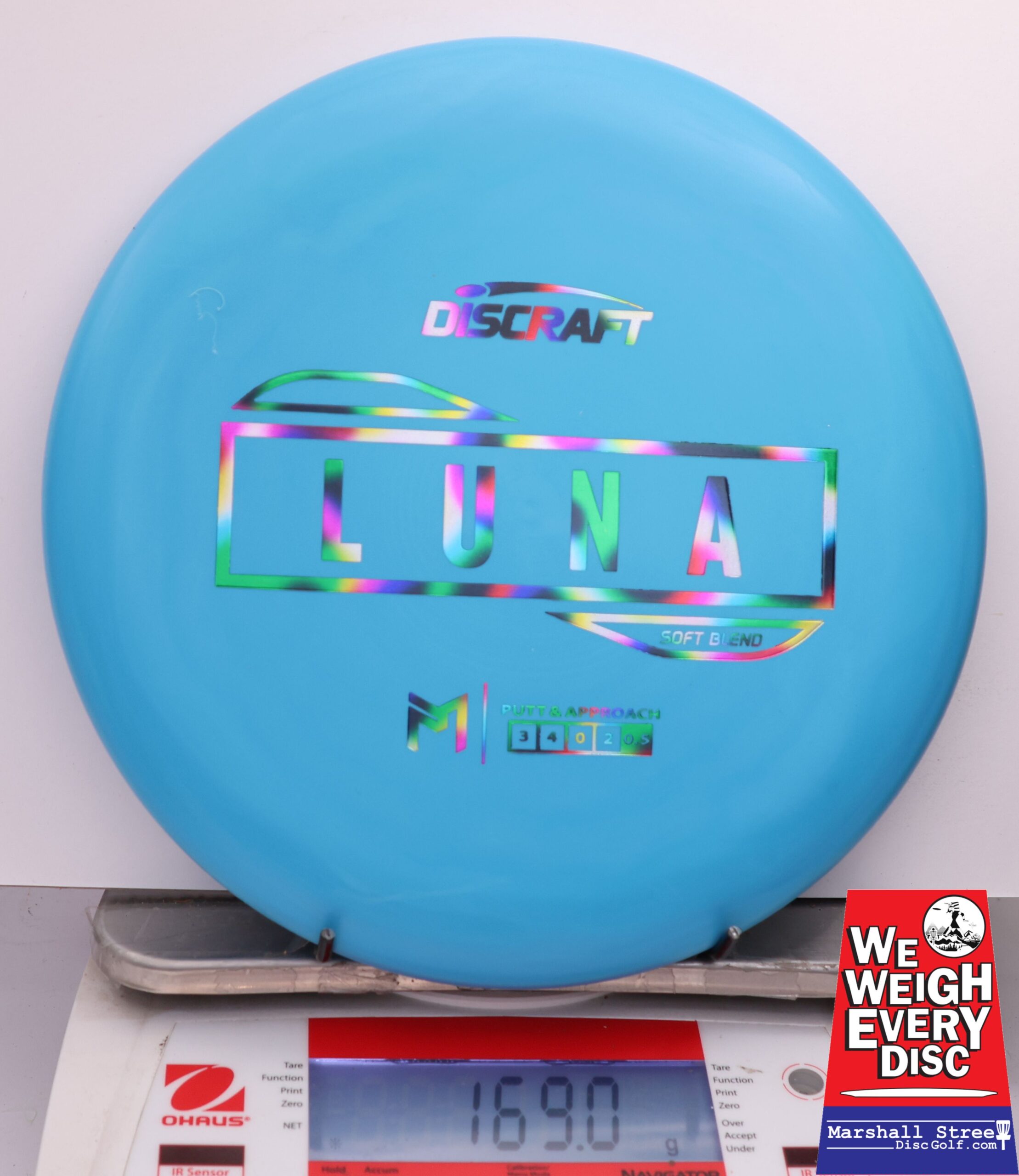 472163 Putter Line Soft Luna, Paul McBeth - #674 Blue, 169