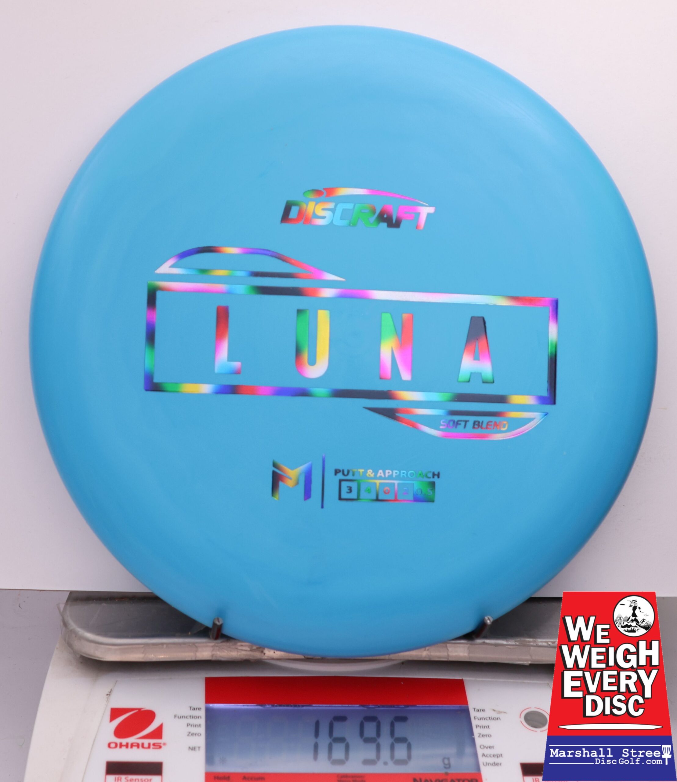 472164 Putter Line Soft Luna, Paul McBeth - #675 Blue, 170