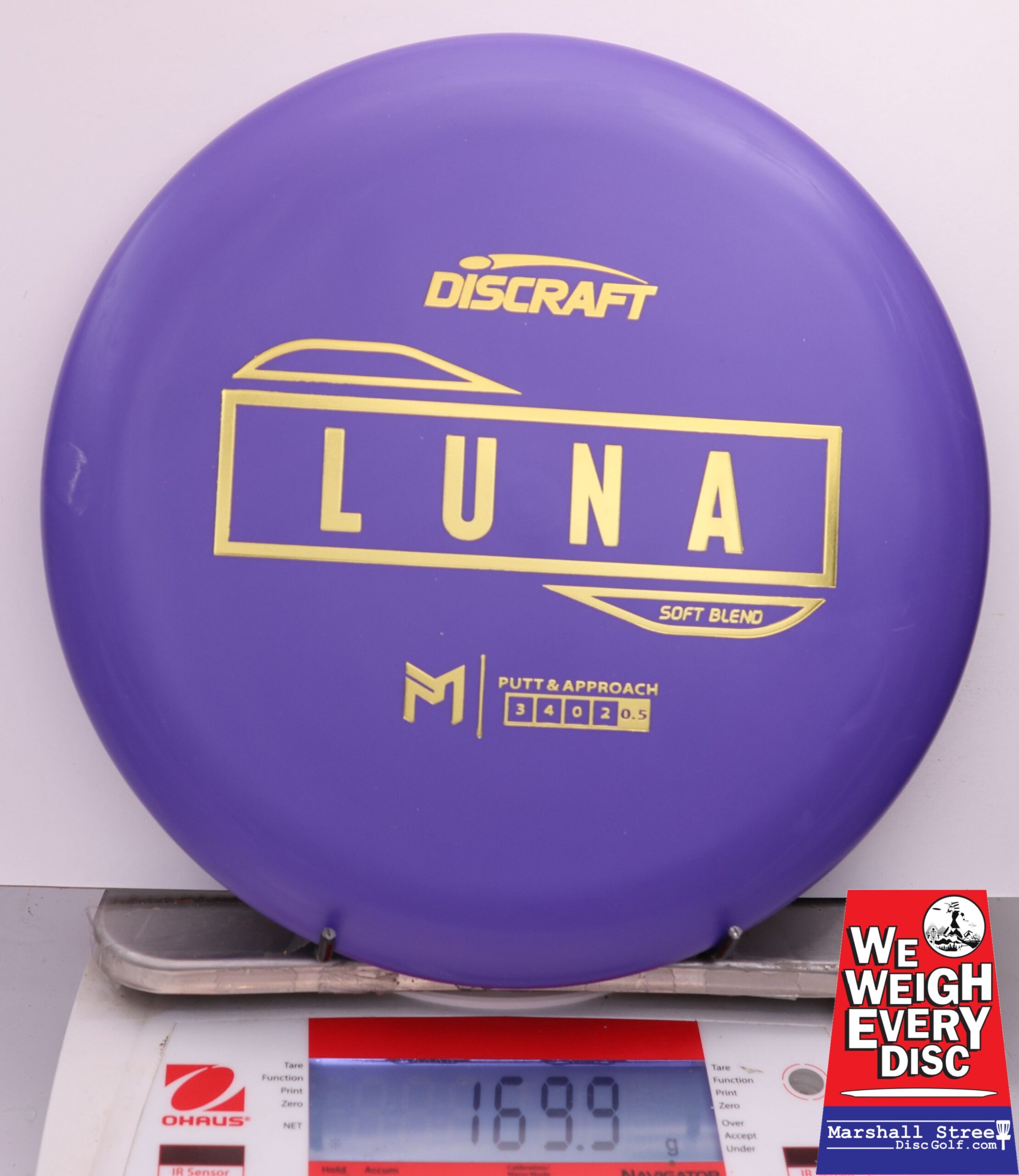 472179 Putter Line Soft Luna, Paul McBeth - #676 Purple, 170