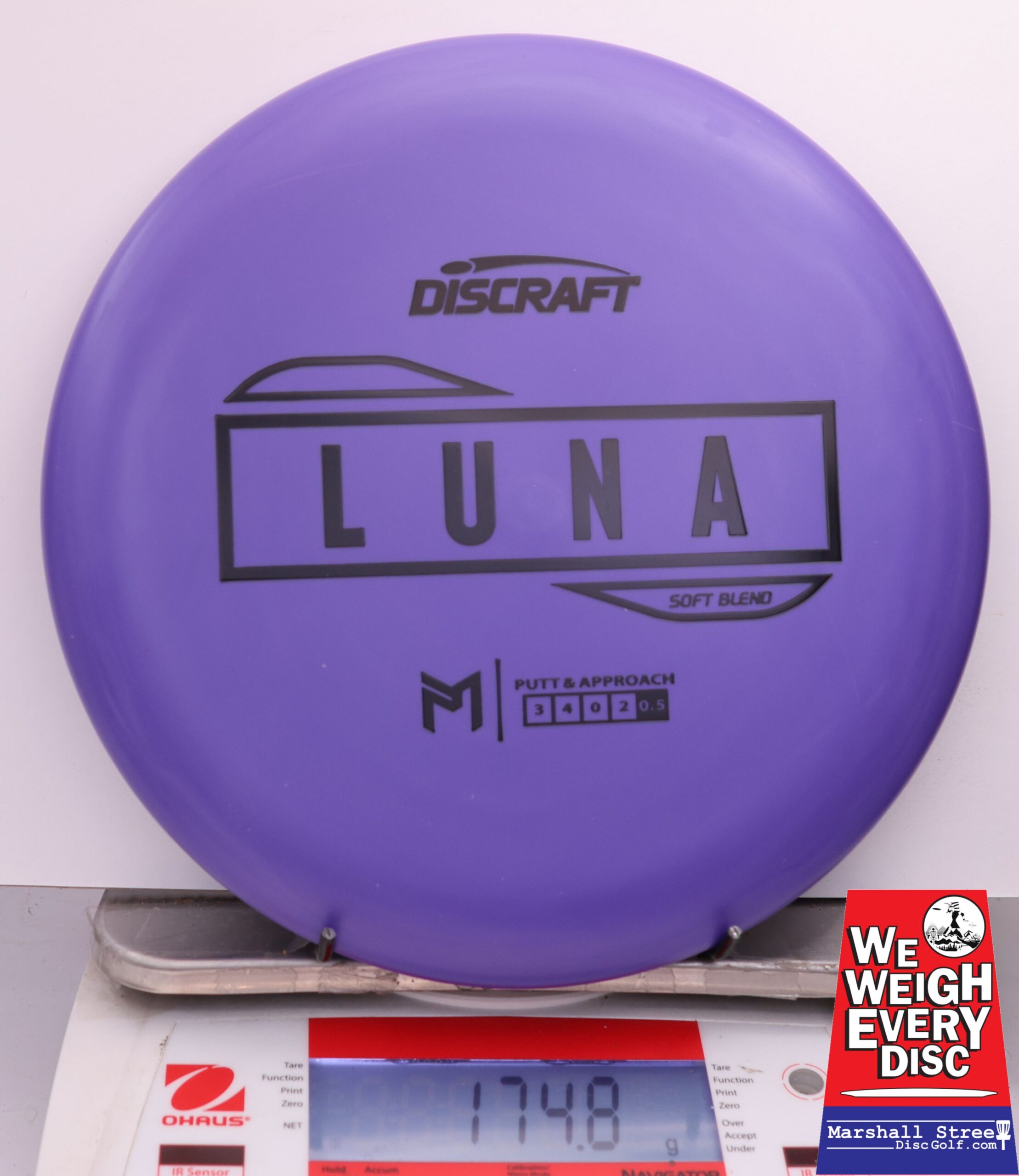 472182 Putter Line Soft Luna, Paul McBeth - #679 Purple, 175