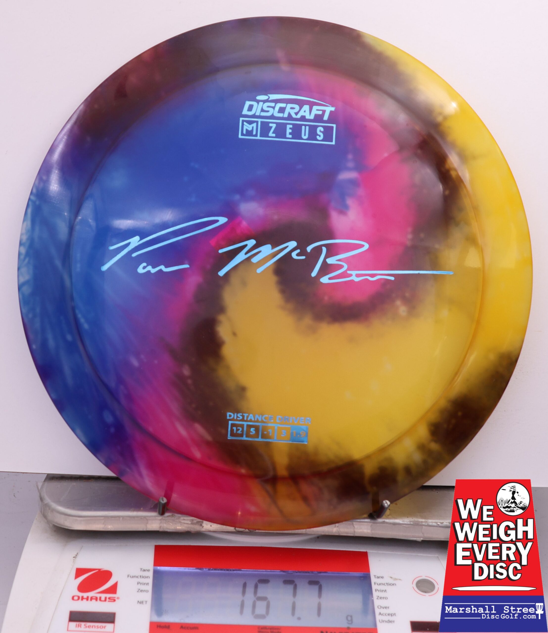 473018 Tie-Dye Z Zeus, Paul McBeth - #671 Tie-Dye, 168