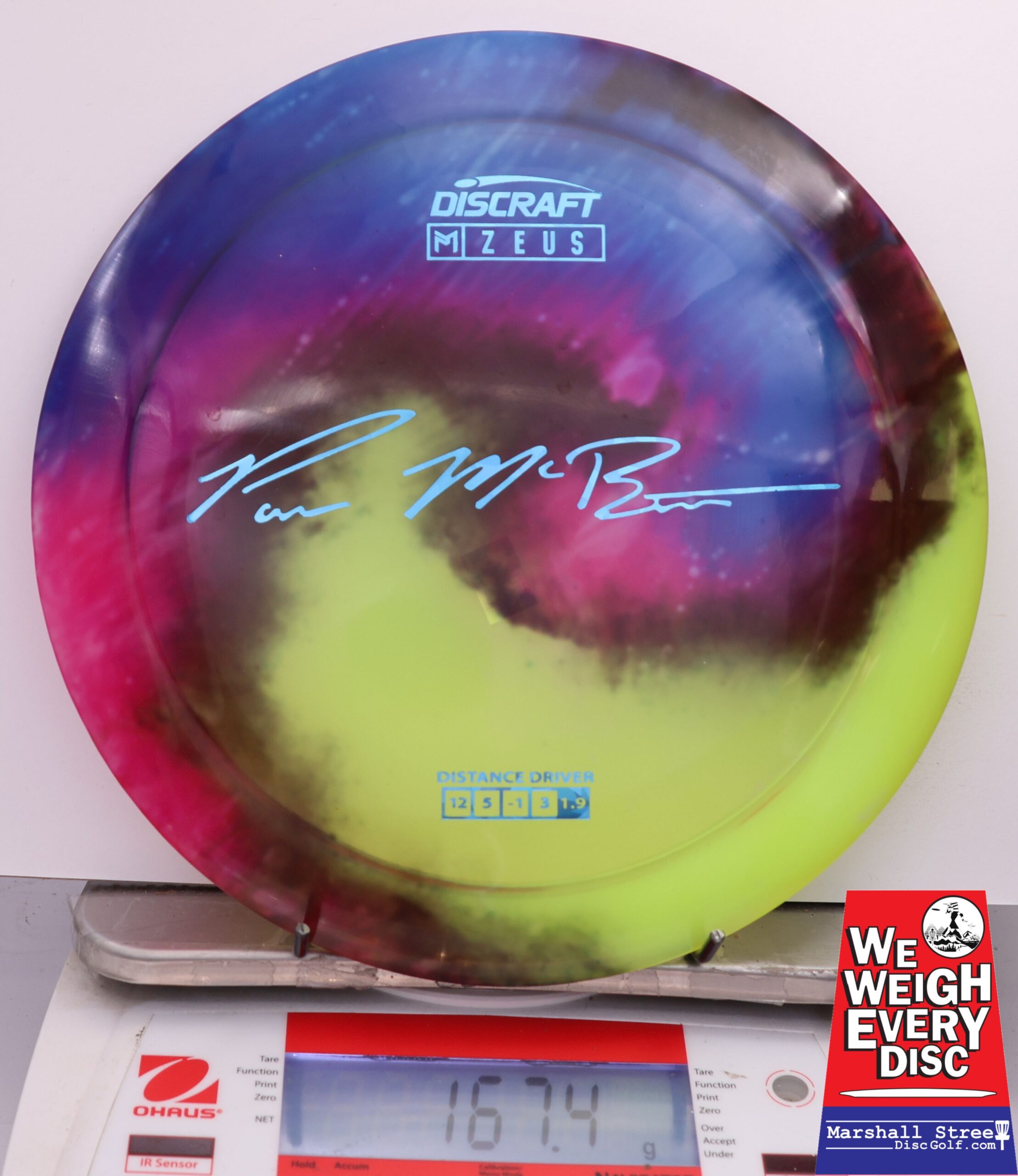 473019 Tie-Dye Z Zeus, Paul McBeth - #672 Tie-Dye, 167