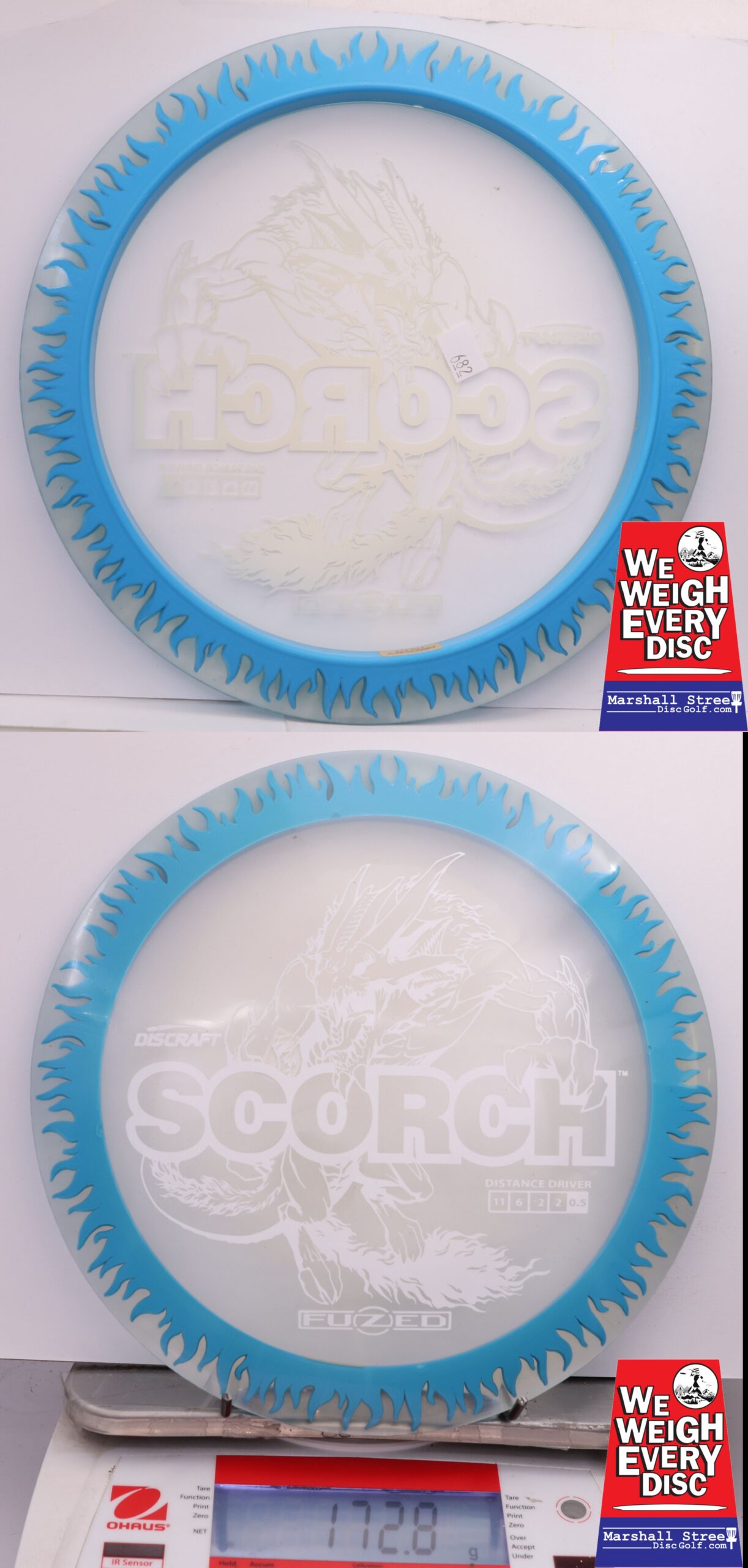 473330 FuZed Line Scorch - Flame - #682 Clear-Blue, 173