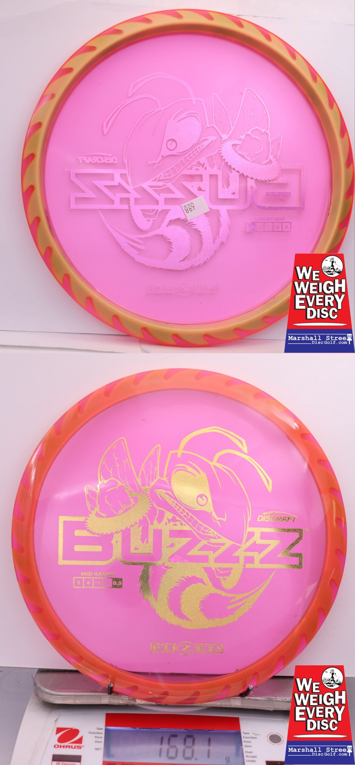 473524 FuZed Line Buzzz - Buzzzsaw - #688 Pink-DkYellow, 168