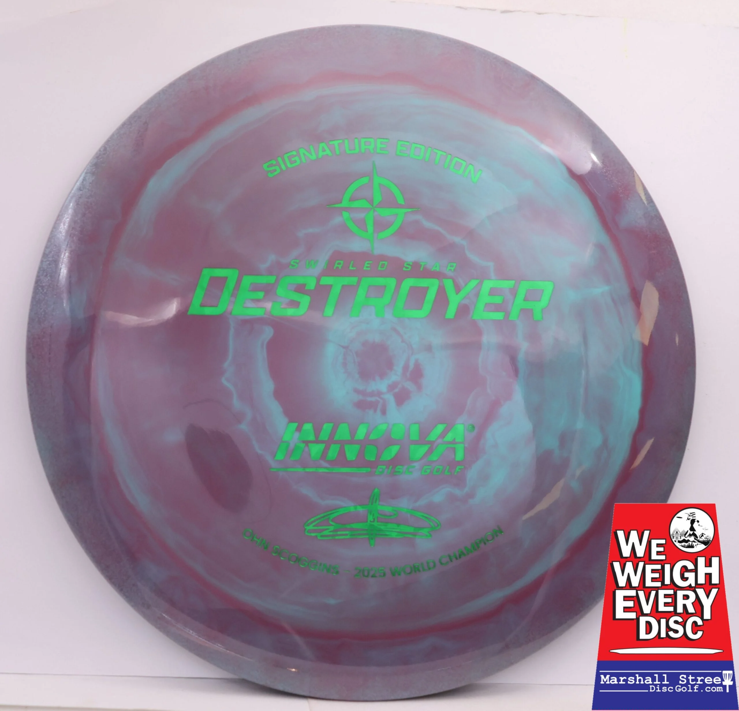 Swirled Star Destroyer, Ohn Scoggins 2025 FPO World Champion