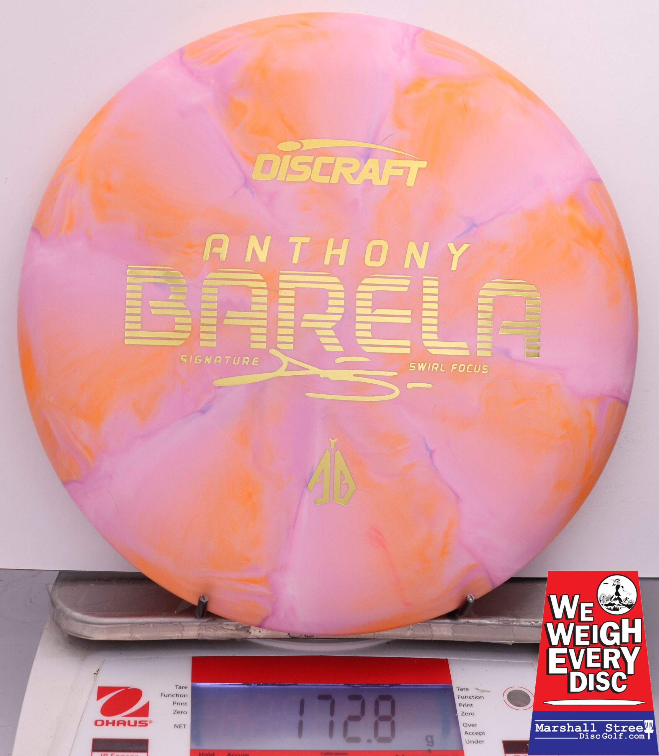474027 Crazy Tuff Swirl Focus, Anthony Barela - #223 OrangePink, 173