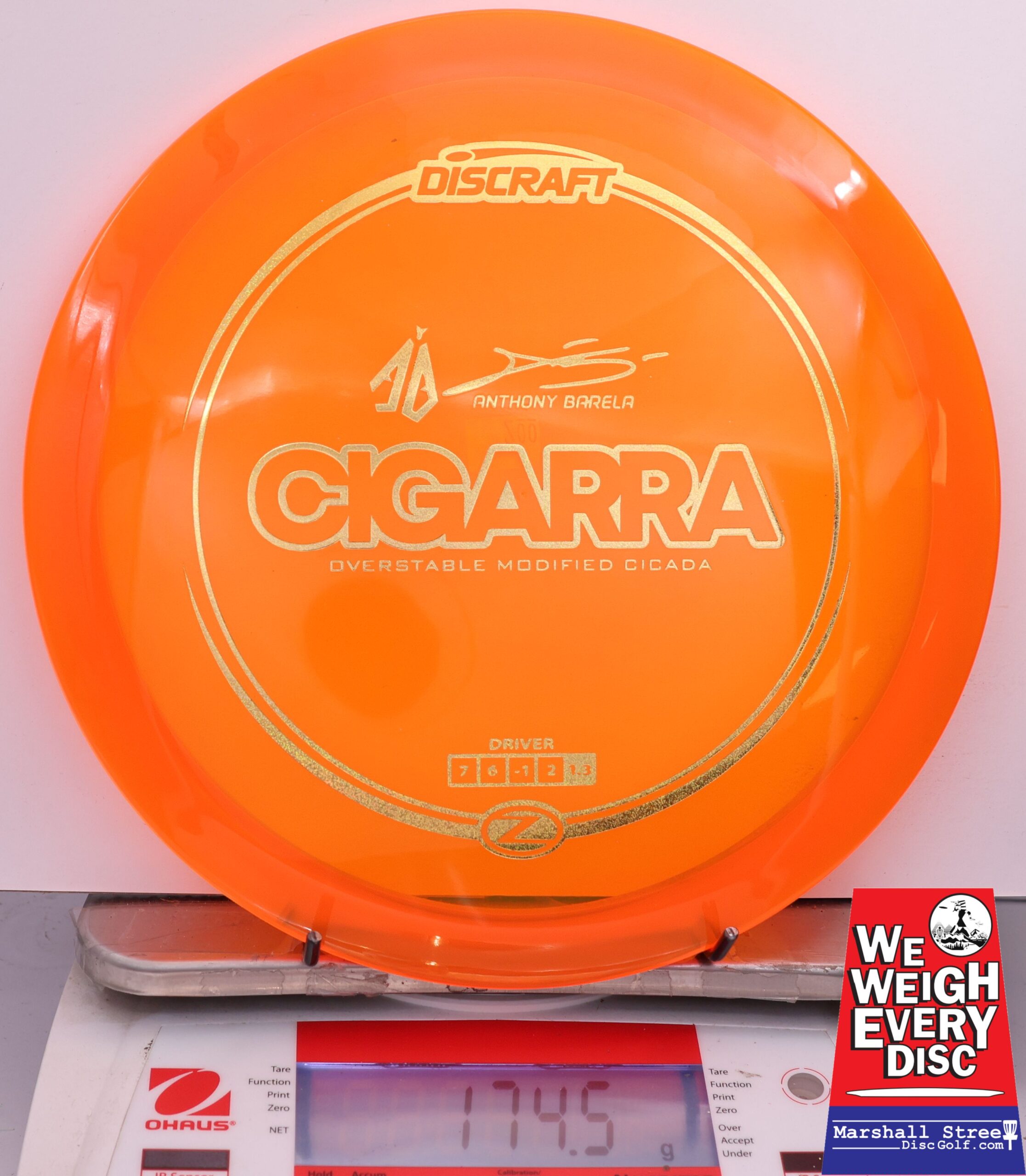 474099 Z Cigarra, Anthony Barrela - #200 Orange, 175
