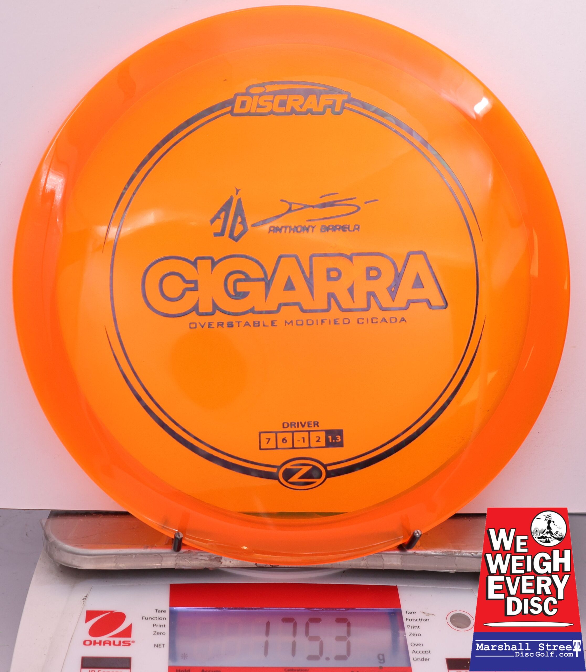474149 Z Cigarra, Anthony Barrela - #205 Orange, 175